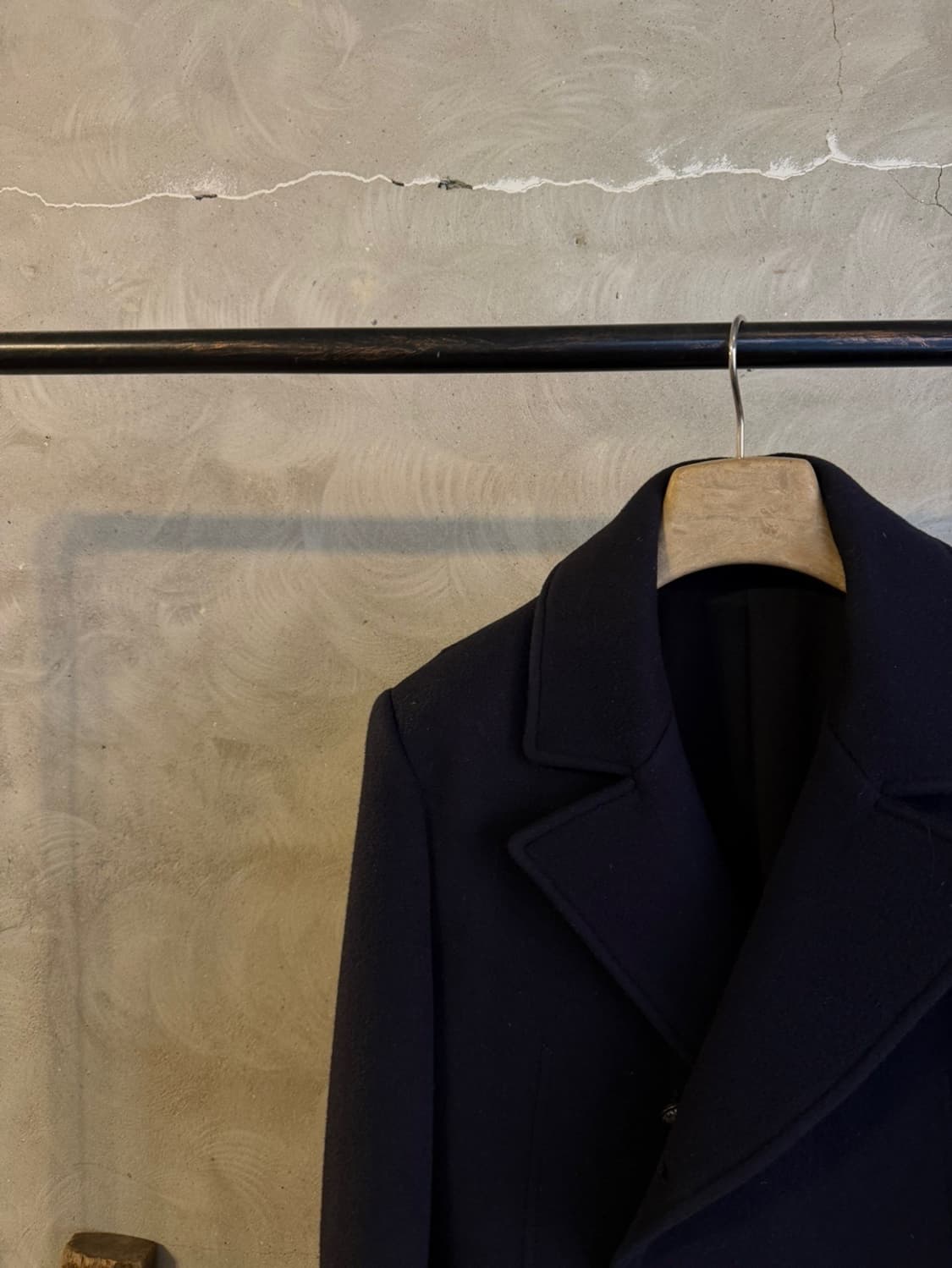 타임 캐시미어 더블 브레스티드 코트 슬림100 상품이미지2