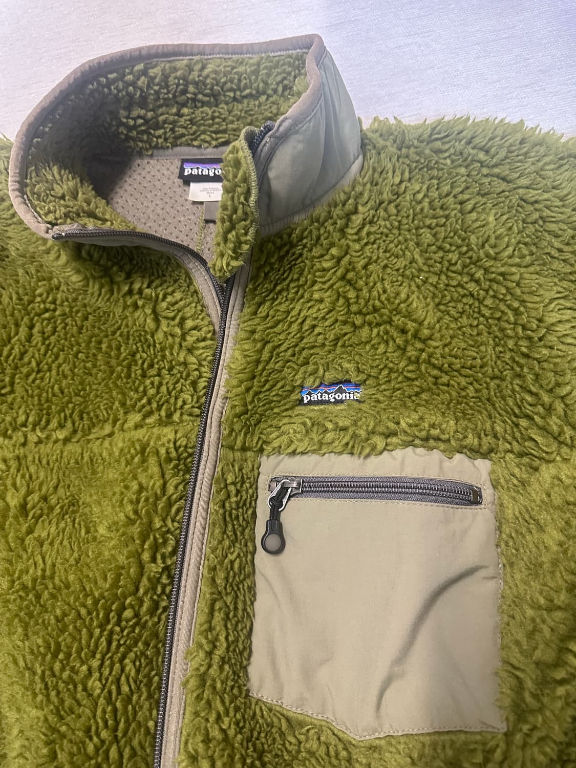 (L) 파타고니아 빈티지 딥파일 그린 상품이미지2