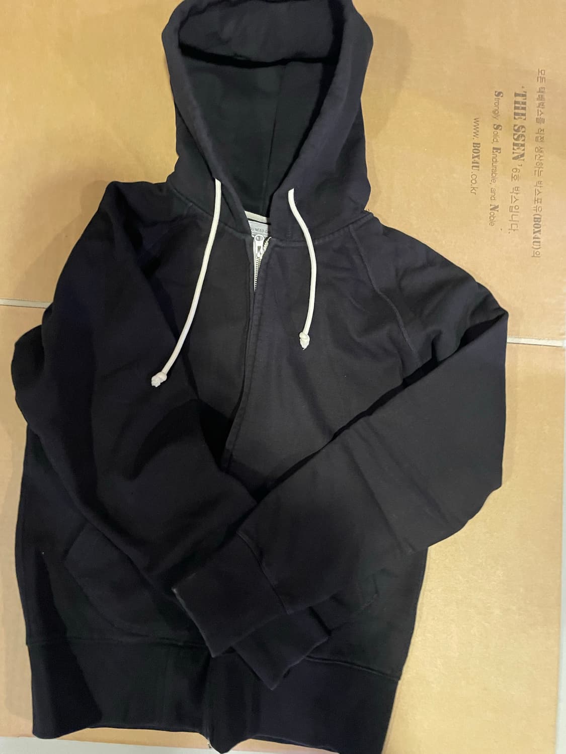 유니드가먼츠 헤비 후드집업 초판 M 상품이미지1