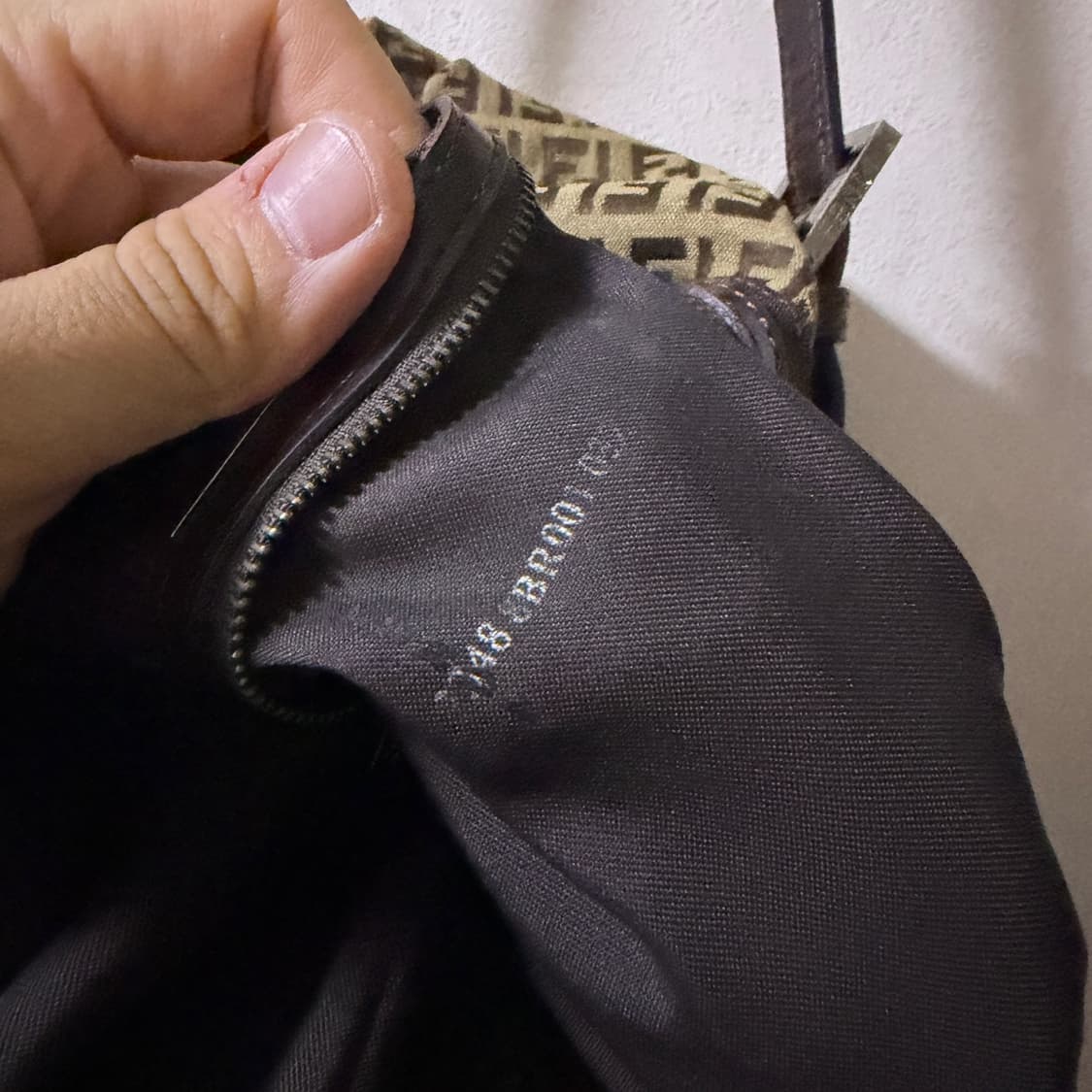 빈티지 펜디 주카패턴 FF 로고 맘마 숄더&토트백 상품이미지9