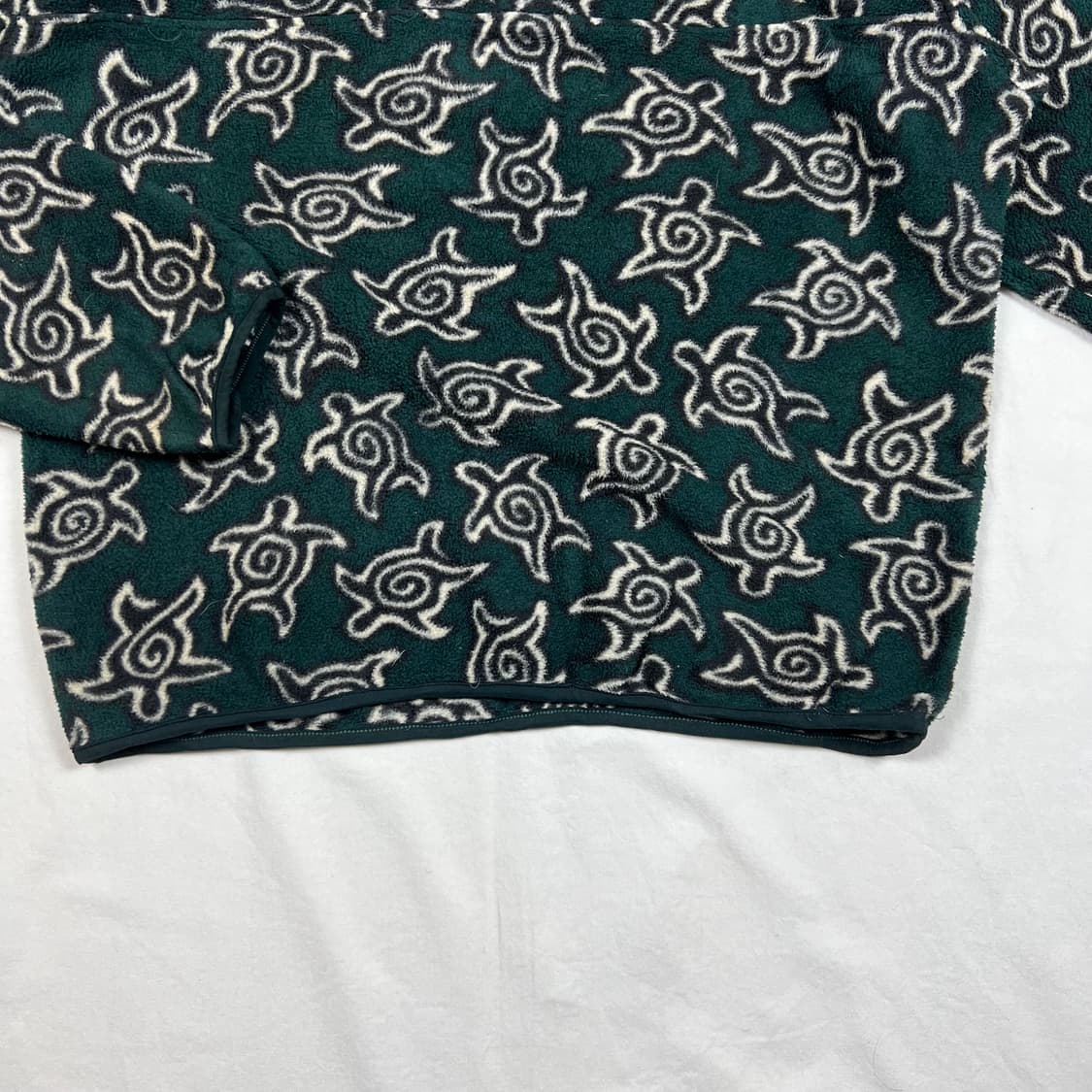 90s 파타고니아 거북이 패턴 신찰라 풀오버 플리스 상품이미지4