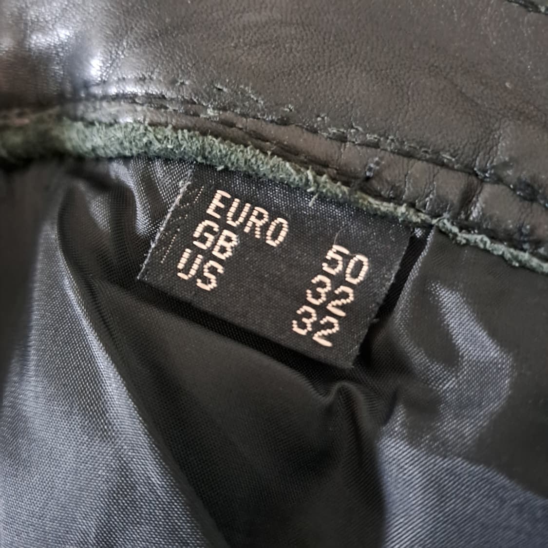 (택포) 빈티지 소가죽 팬츠 32 B336 상품이미지6