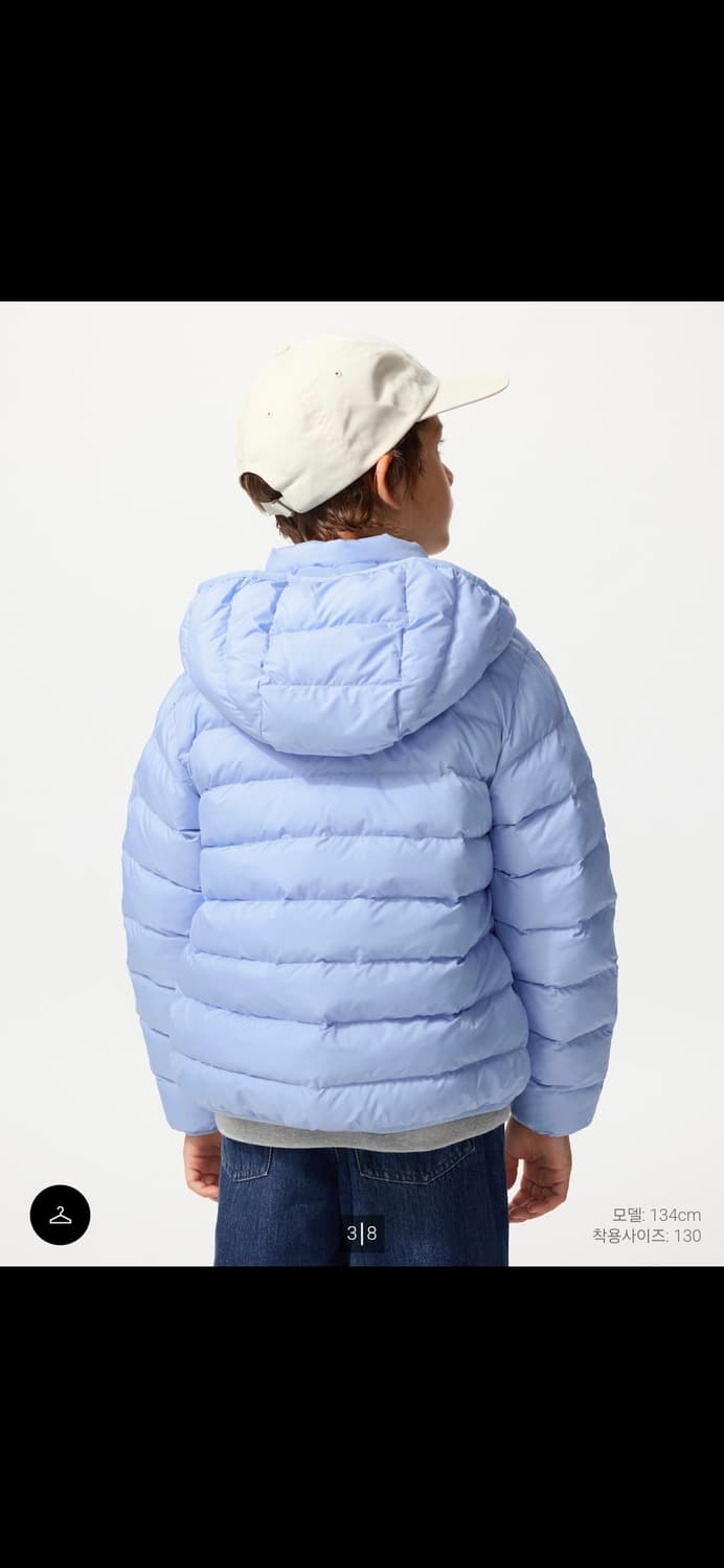 유니클로 키즈 워셔블 파카 160 새제품 상품이미지2