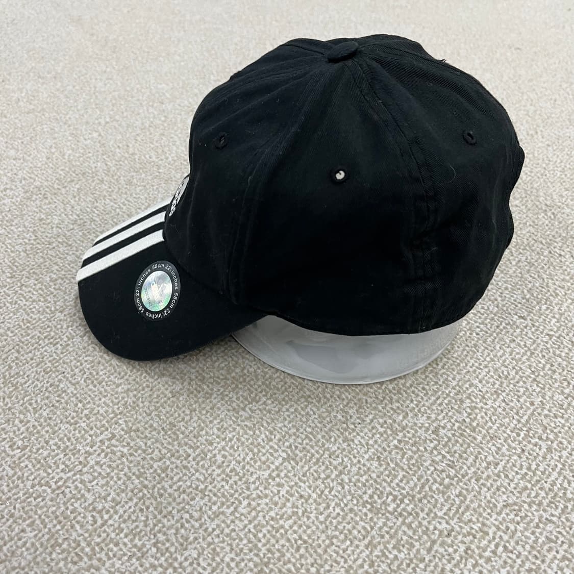 OS 아디다스 블랙 볼캡 모자 0203M2 상품이미지2