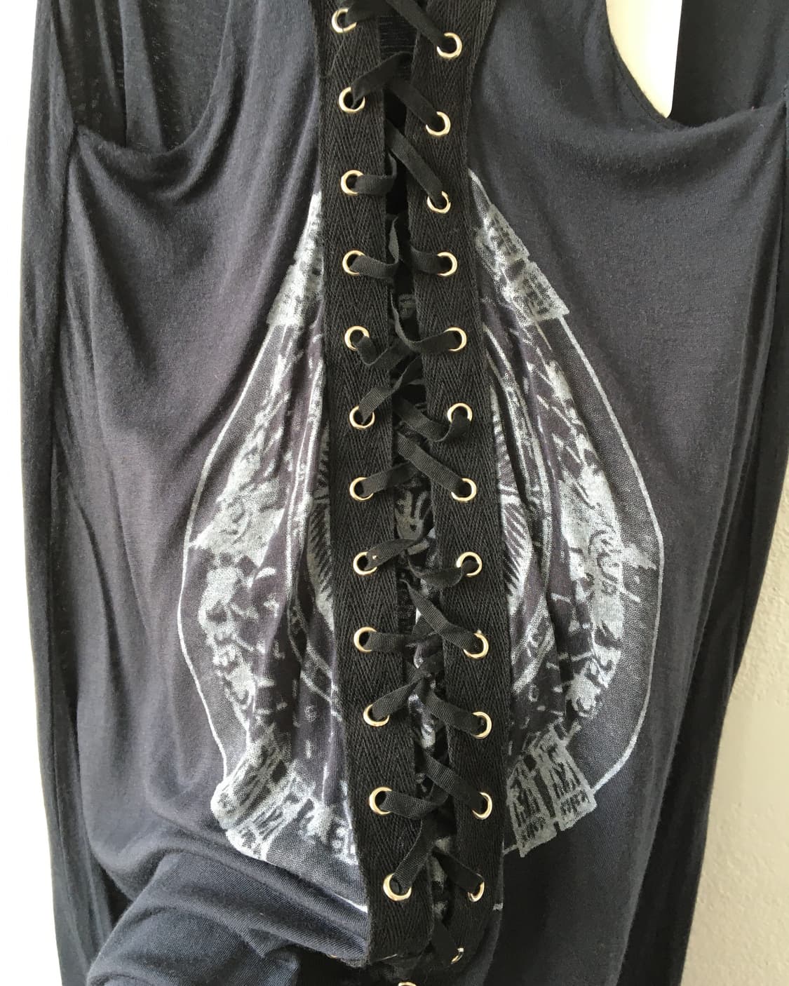 Lace up point sleeveless 상품이미지4
