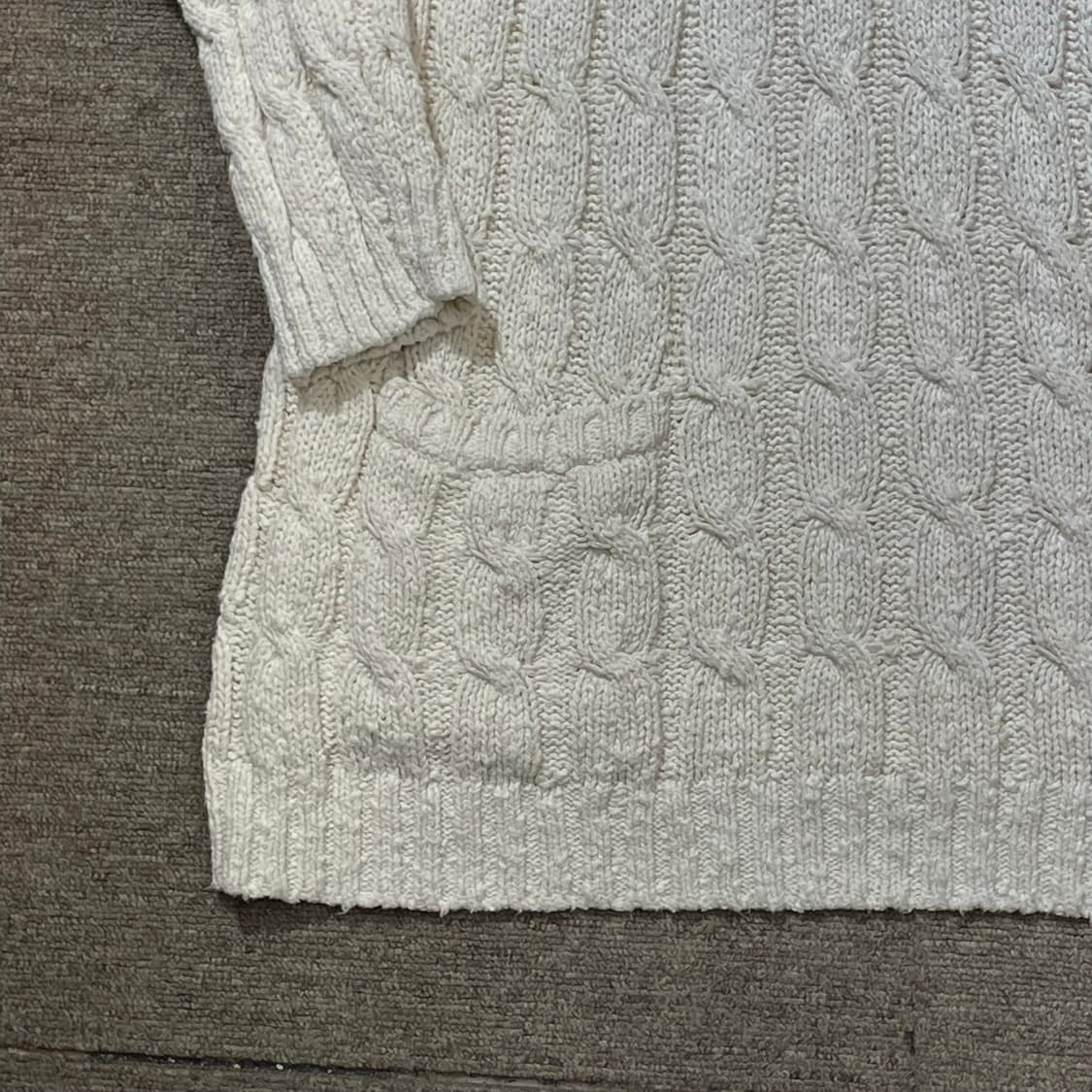 (M) LAUREN 랄프 로렌 크루넥 니트 상품이미지3