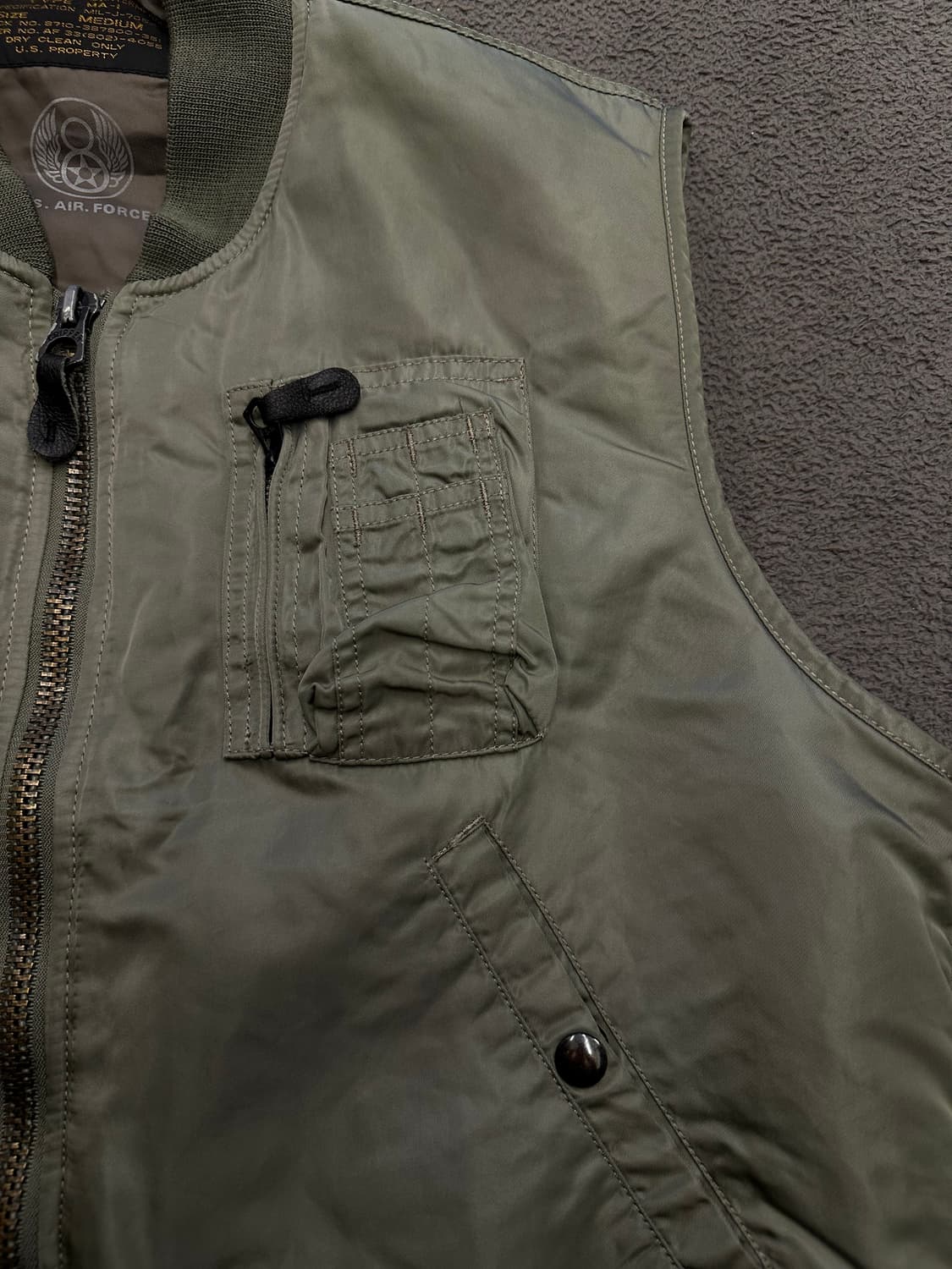 US 에어포스 베스트 자켓 처분  상품이미지2