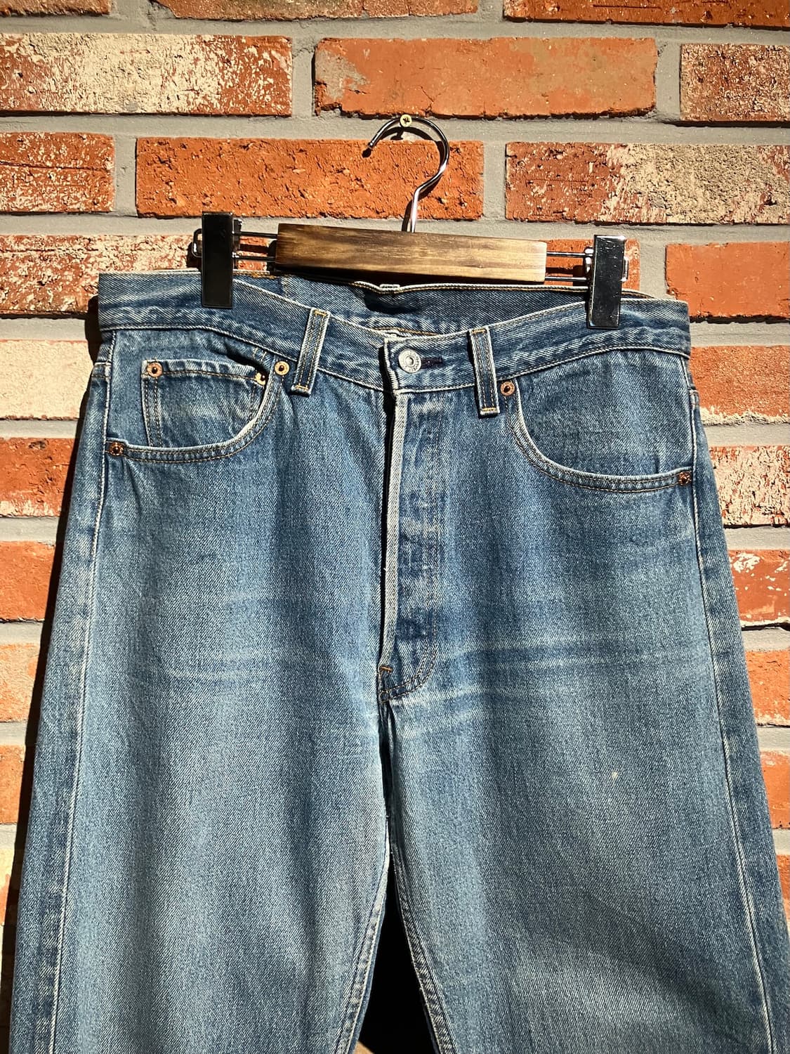 90s USA 빈티지 리바이스 501 데님 팬츠 상품이미지3