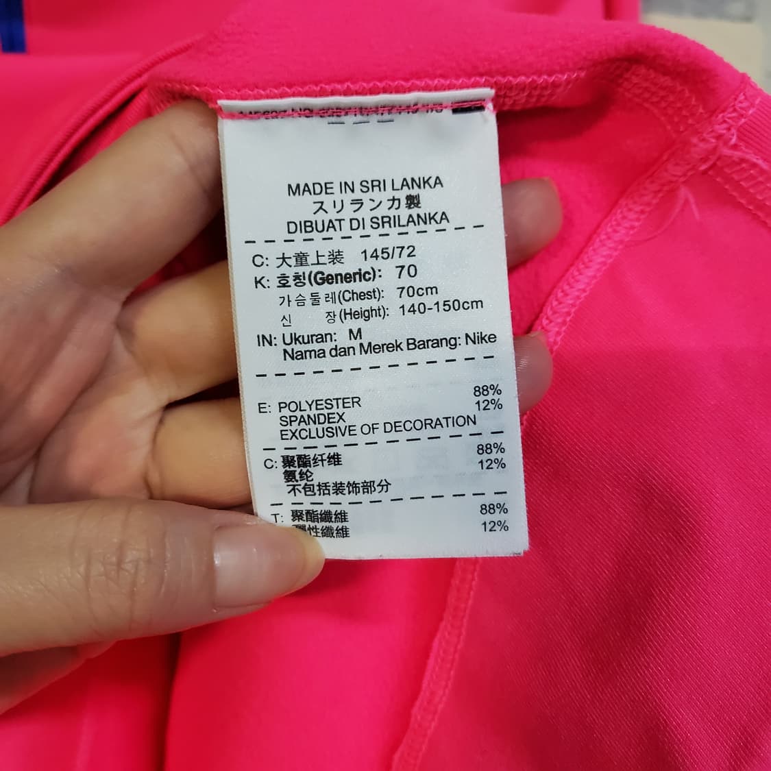 나이키 프로 스우시 기모 반집업 후드티  상품이미지4
