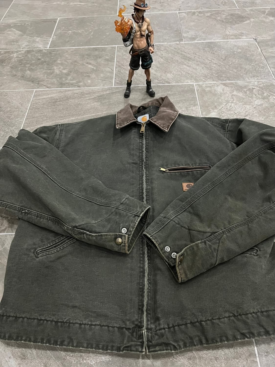 (XL) 칼하트 디트로이트 자켓 J97 MOS 모스그린 상품이미지6