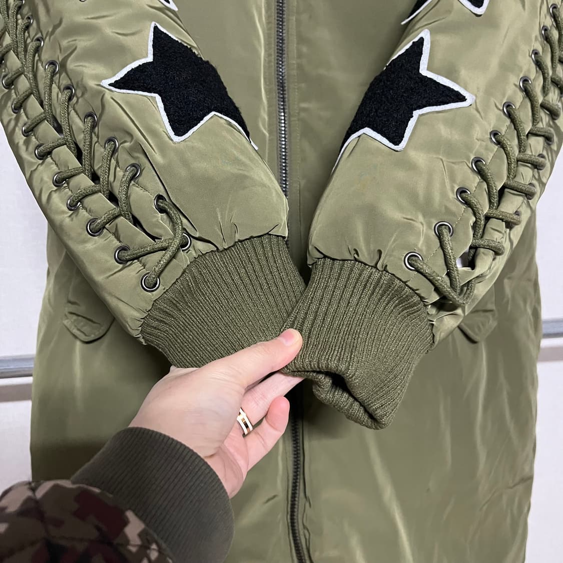 JS NEW YORK 봄버 자켓 패딩 F 상품이미지5