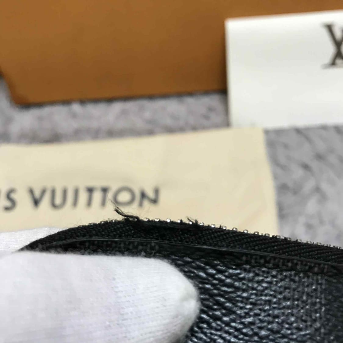 {클로젯}[풀구성][GM]루이비통 포쉐트 주르 다미에 클러치 GM 상품이미지10