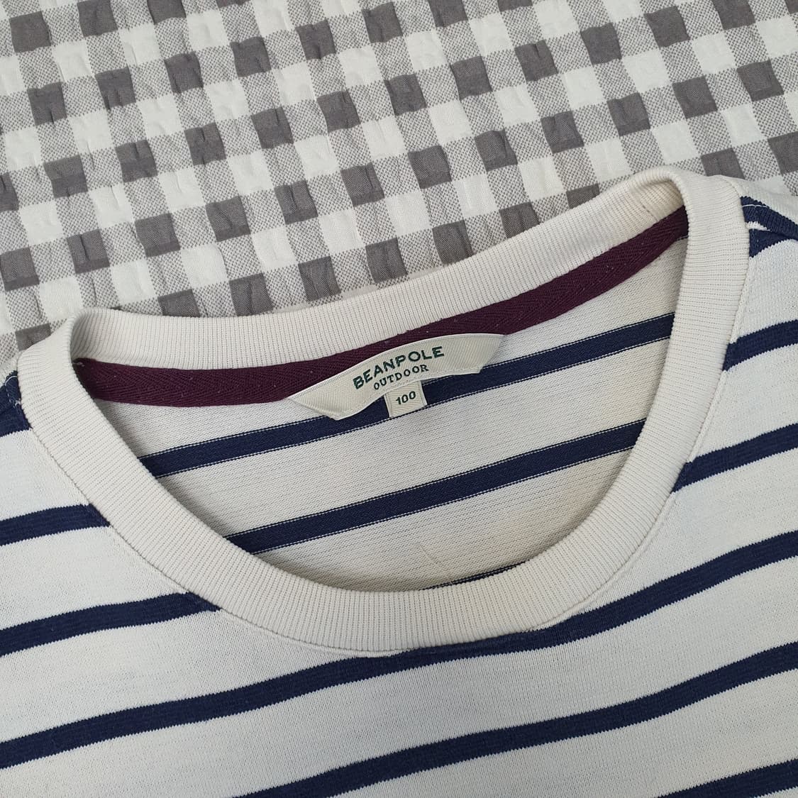 빈폴 스트라이프 얇은 면티 남자95 상품이미지2