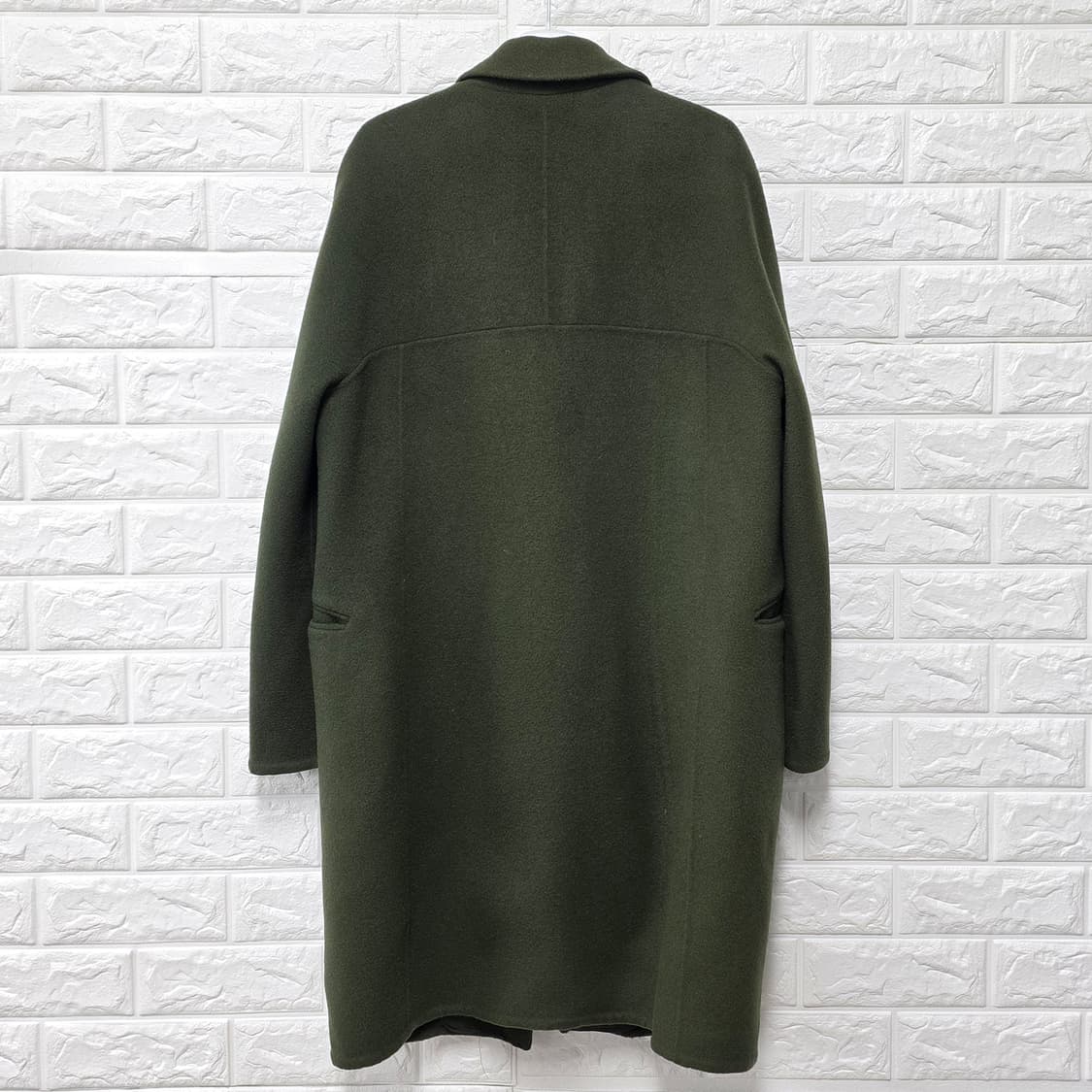 택포) 듀엘 Dewl 핸드메이드 모직 코트  상품이미지4