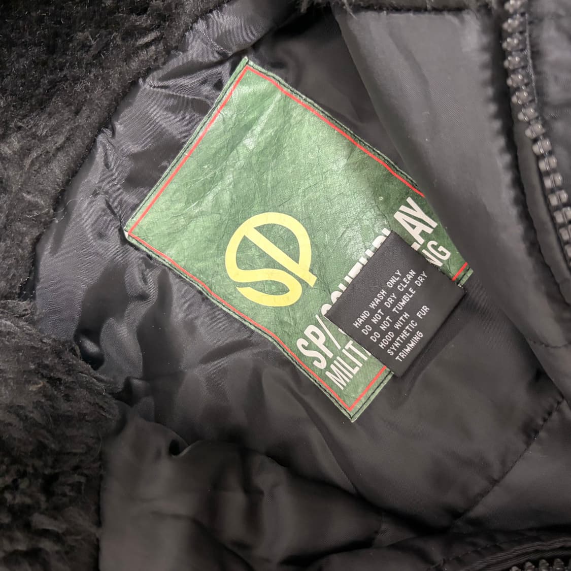 재팬빈티지 일본빈티지 블랙 y2k 와투케 갸루 야상 패딩 점퍼 자켓 상품이미지5