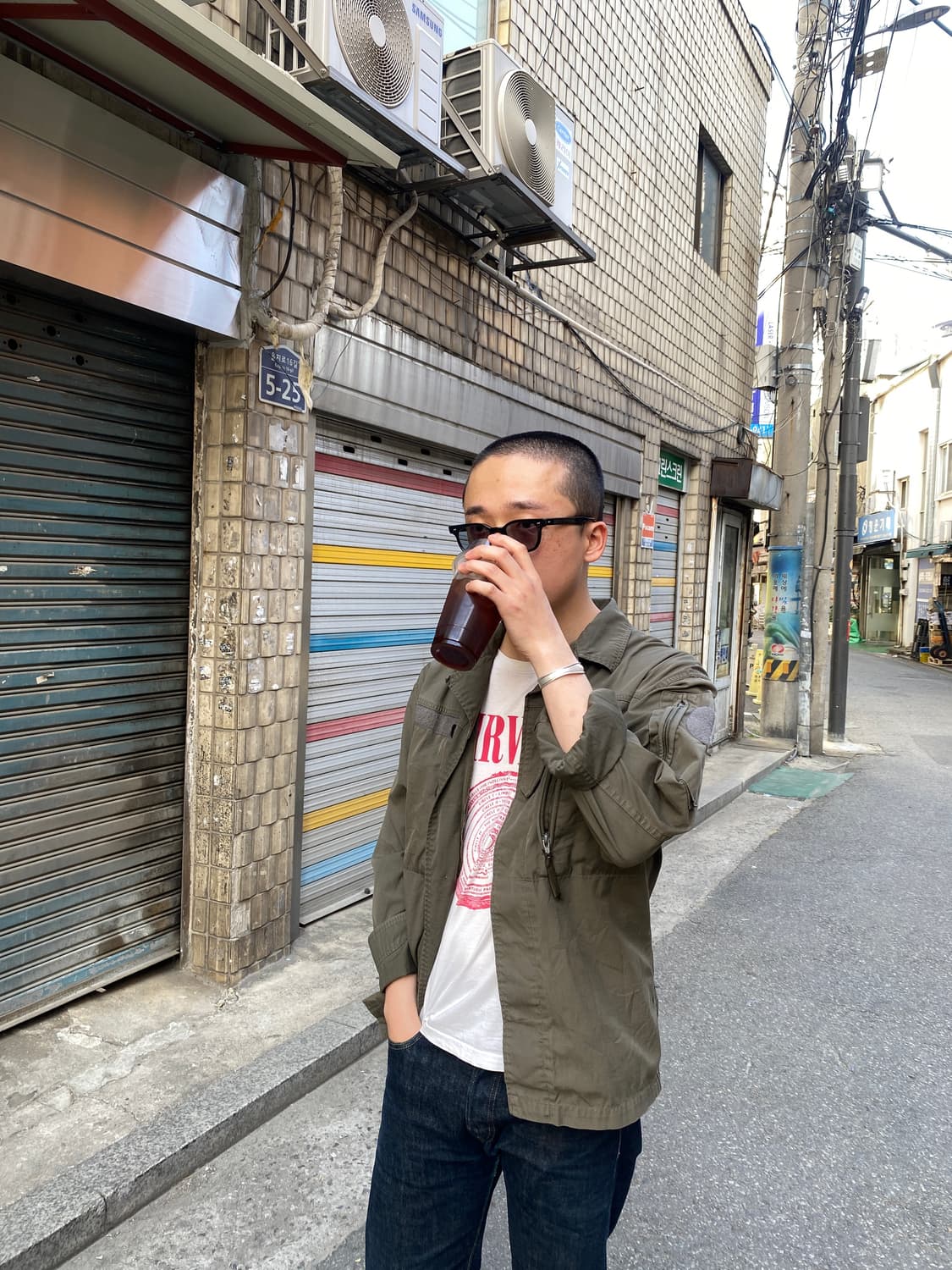 무광 빈티지 볼드 뱅글 팔찌 상품이미지6