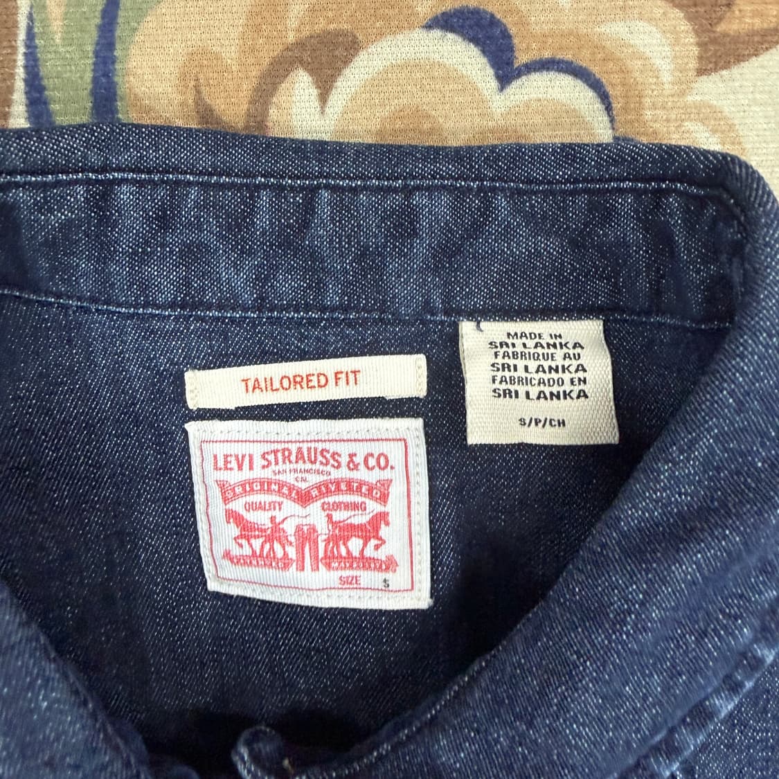 (우먼즈S)리바이스 Levis 웨스턴 데님 셔츠 상품이미지2