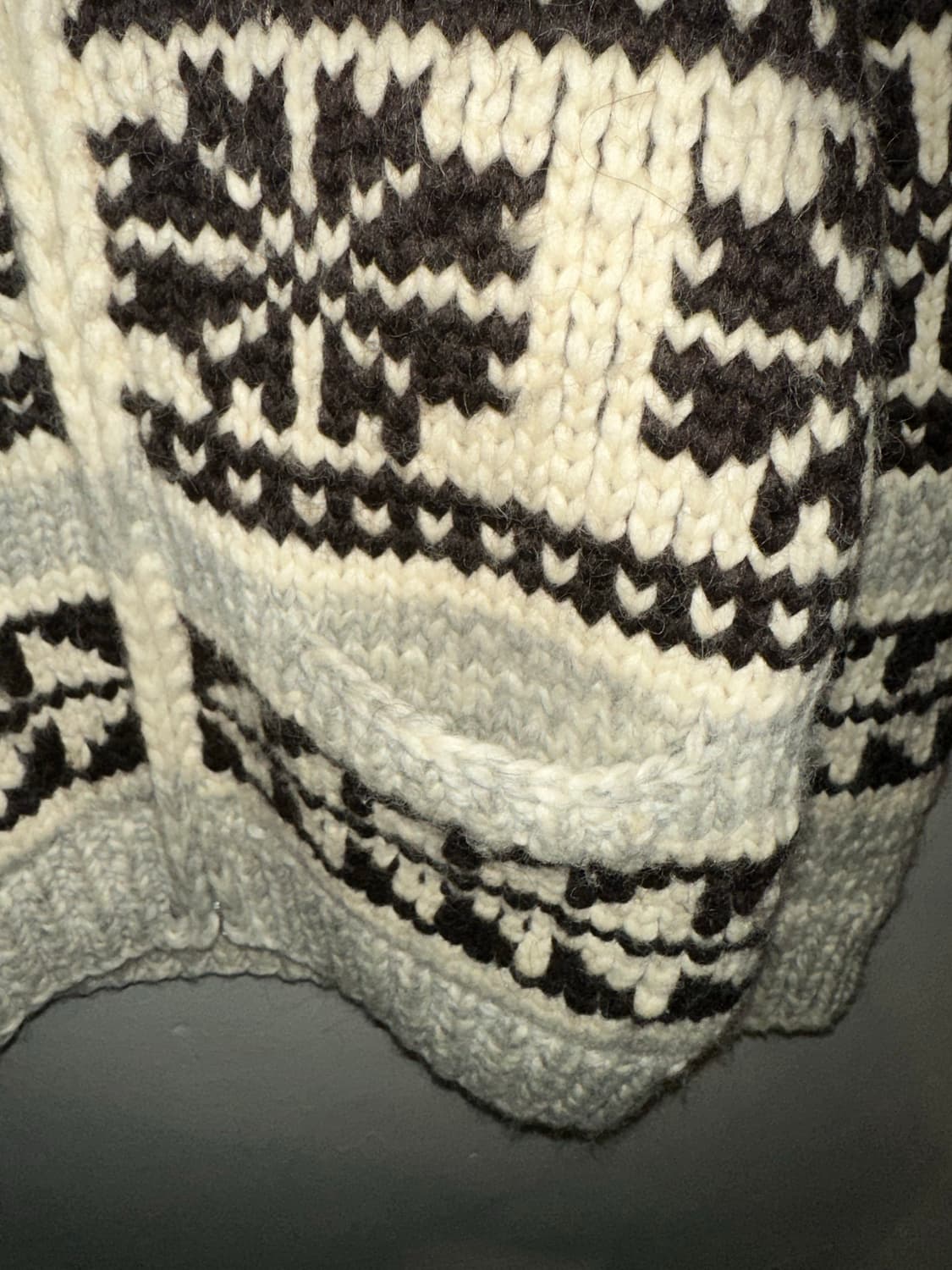 KANATA wool cowichan cardigan 상품이미지4