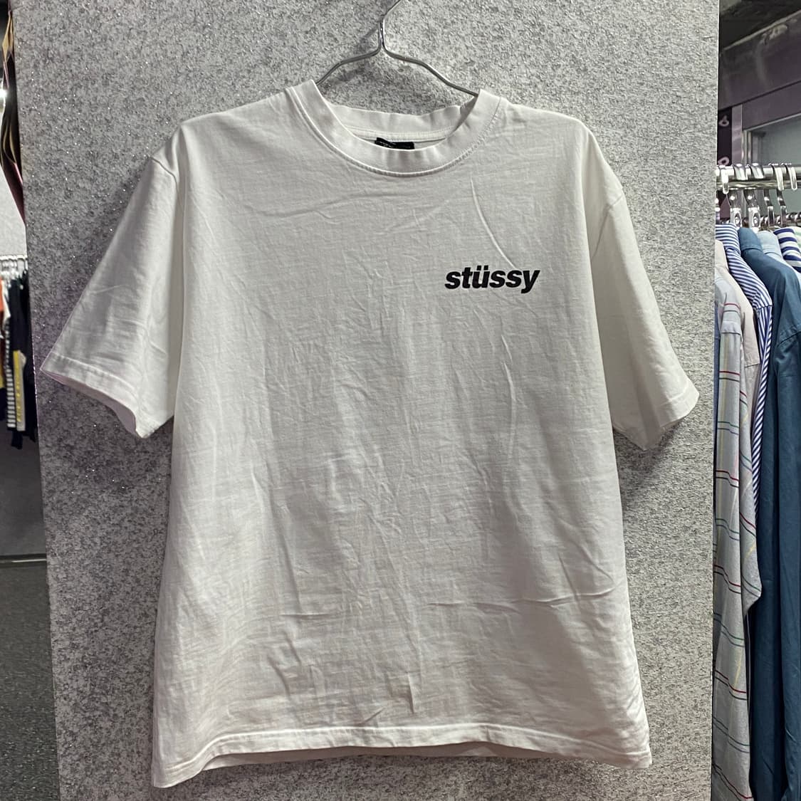 스투시 팝시클 화이트 반팔티 B4242 상품이미지2