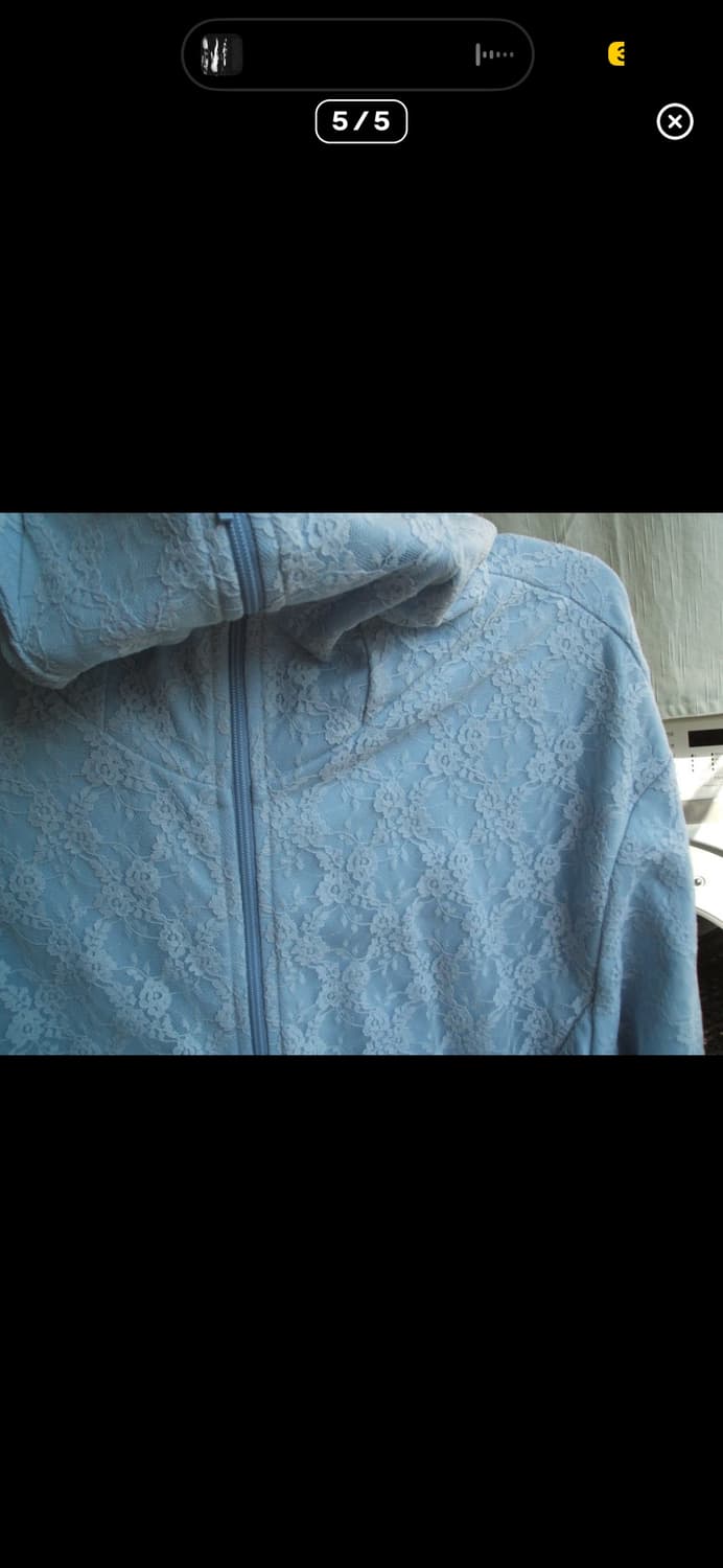 여성 레이스 빈티지 후드집업 상품이미지1