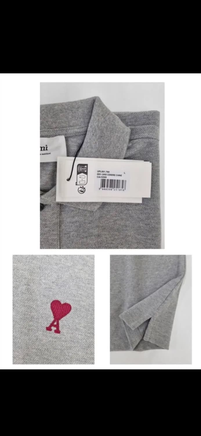 🔥[새상품/정품]🔥아미 PK 카라 코튼 반팔티 3 color 상품이미지3