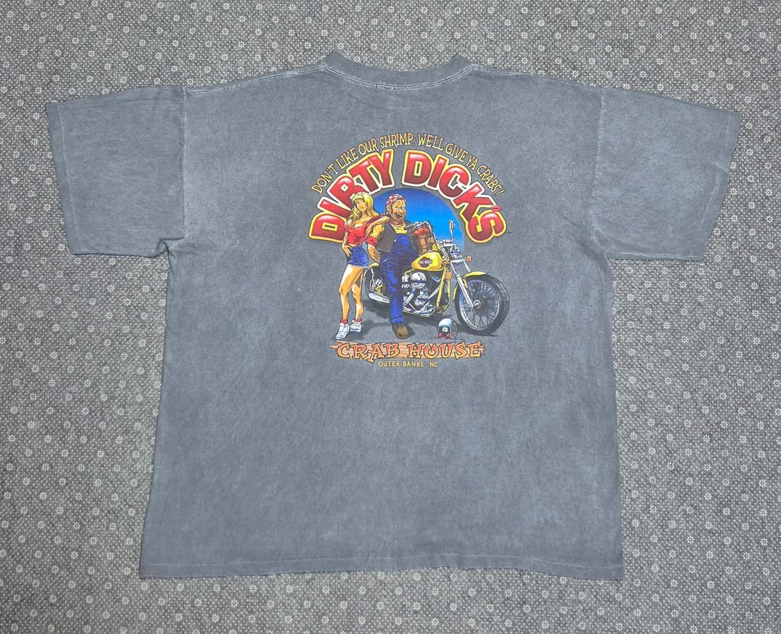 [XL]90s US made 할리데이비슨 패러디 -813 상품이미지1