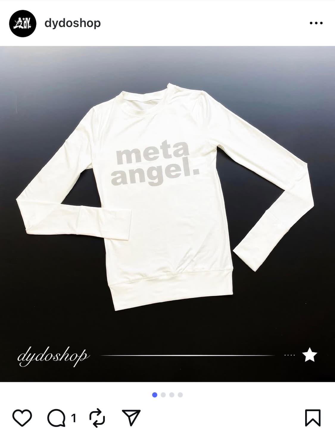 Dydoshop meta angel long sleeves 상품이미지2