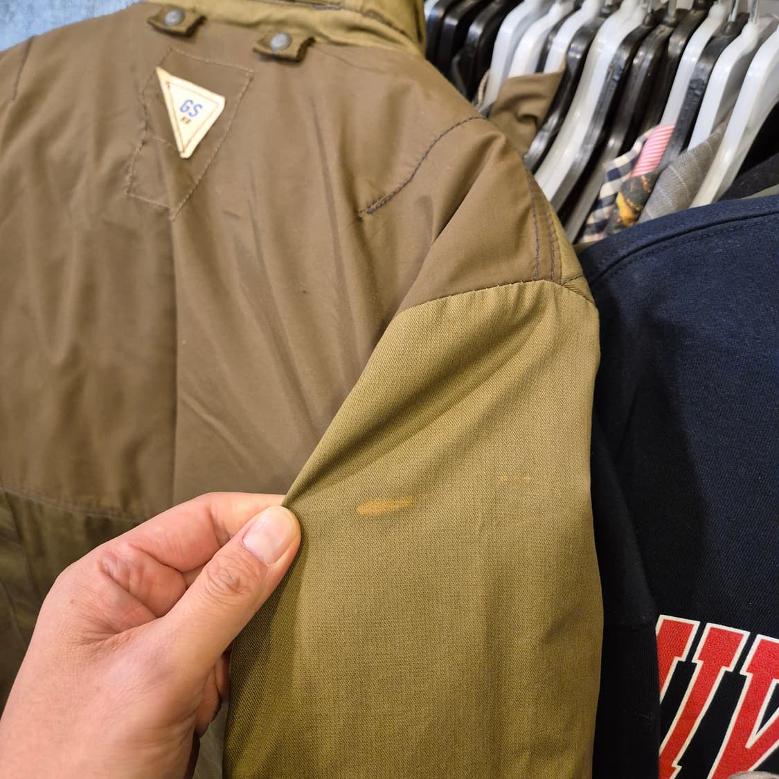 (L)G-star 카키 밀리터리자켓  상품이미지9