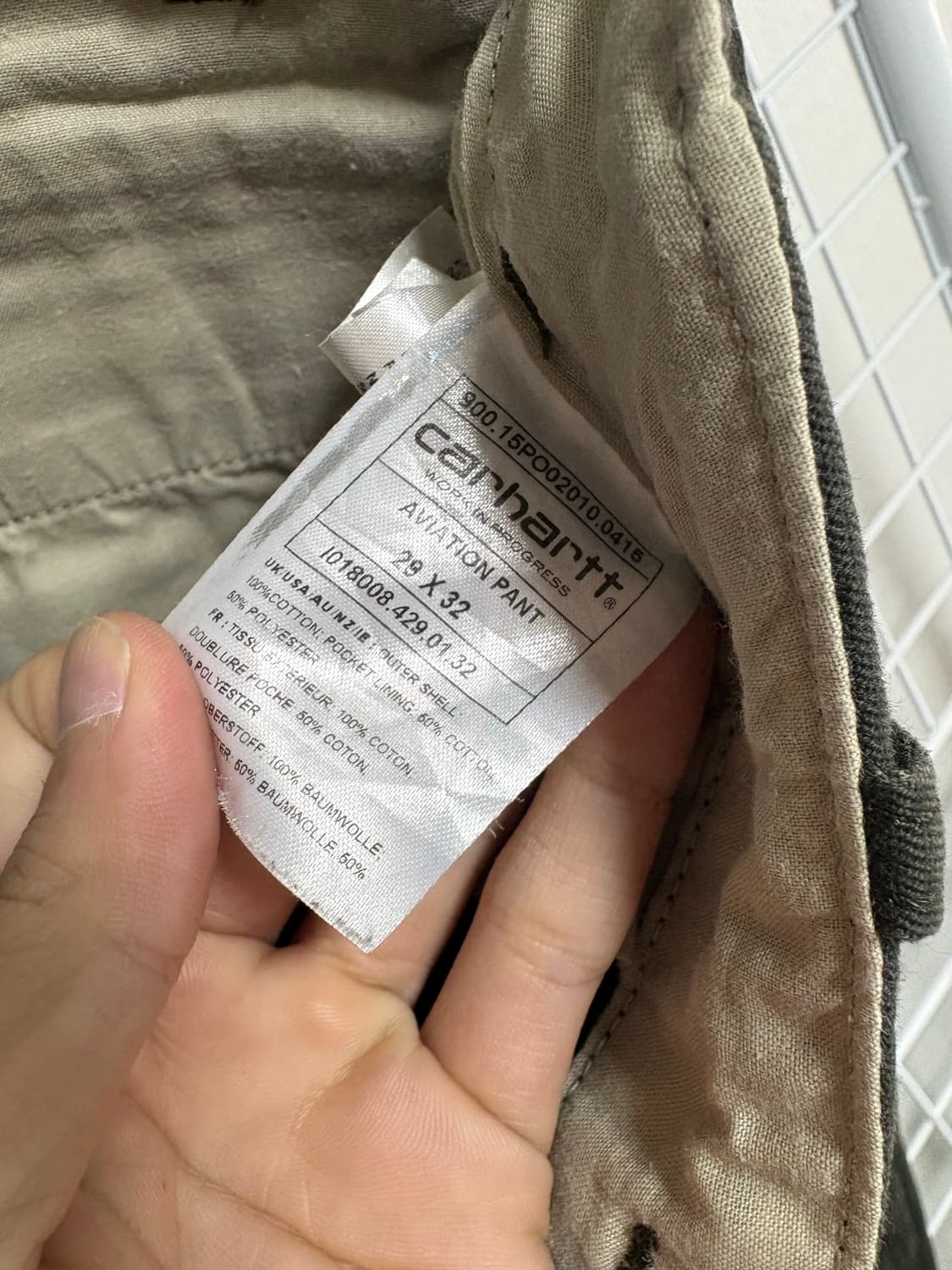 칼하트 Aviation 카고 팬츠 29x32 상품이미지4