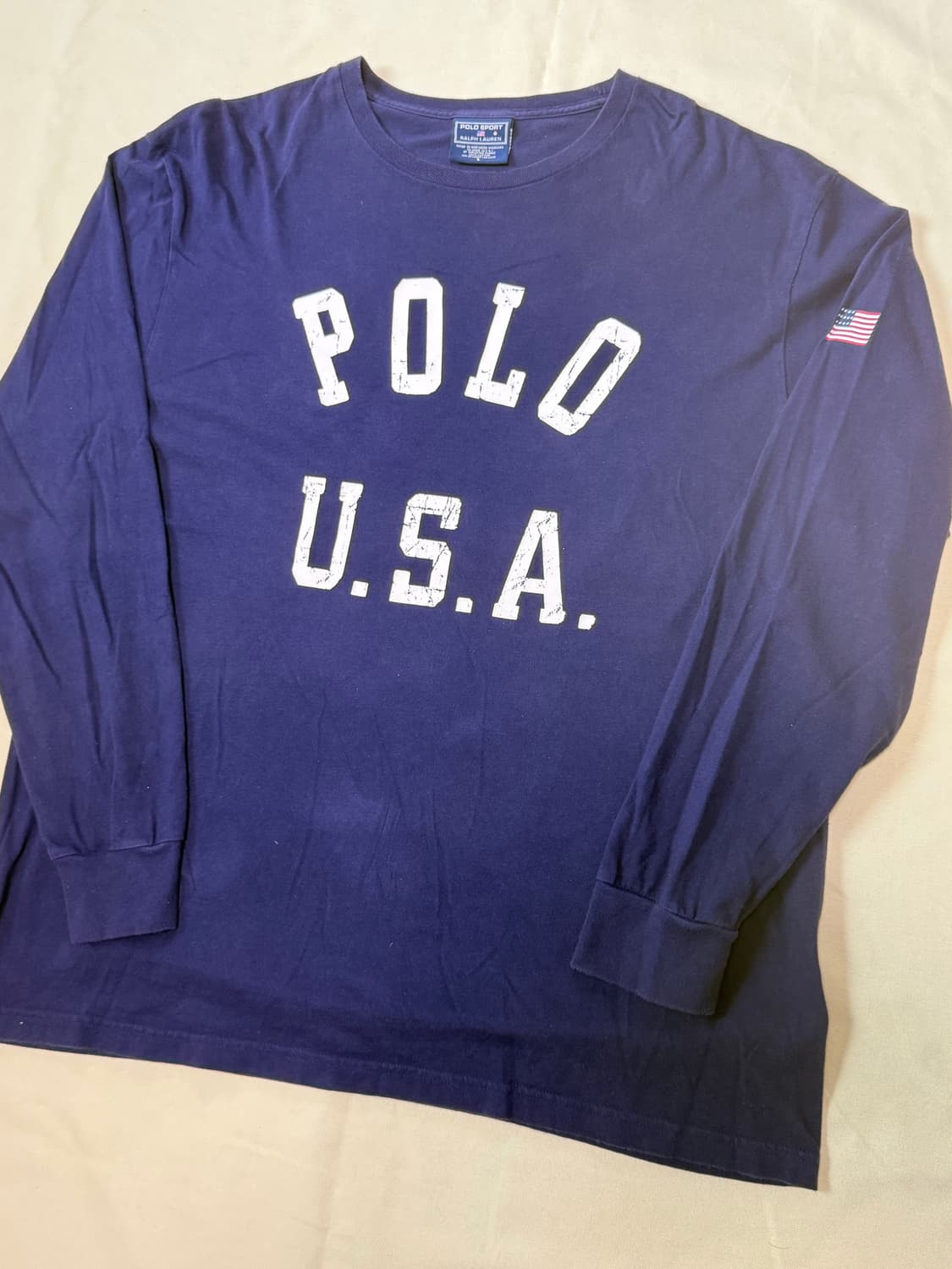 폴로 스포츠 ‘POLO USA’ 롱슬리브 90s 상품이미지2