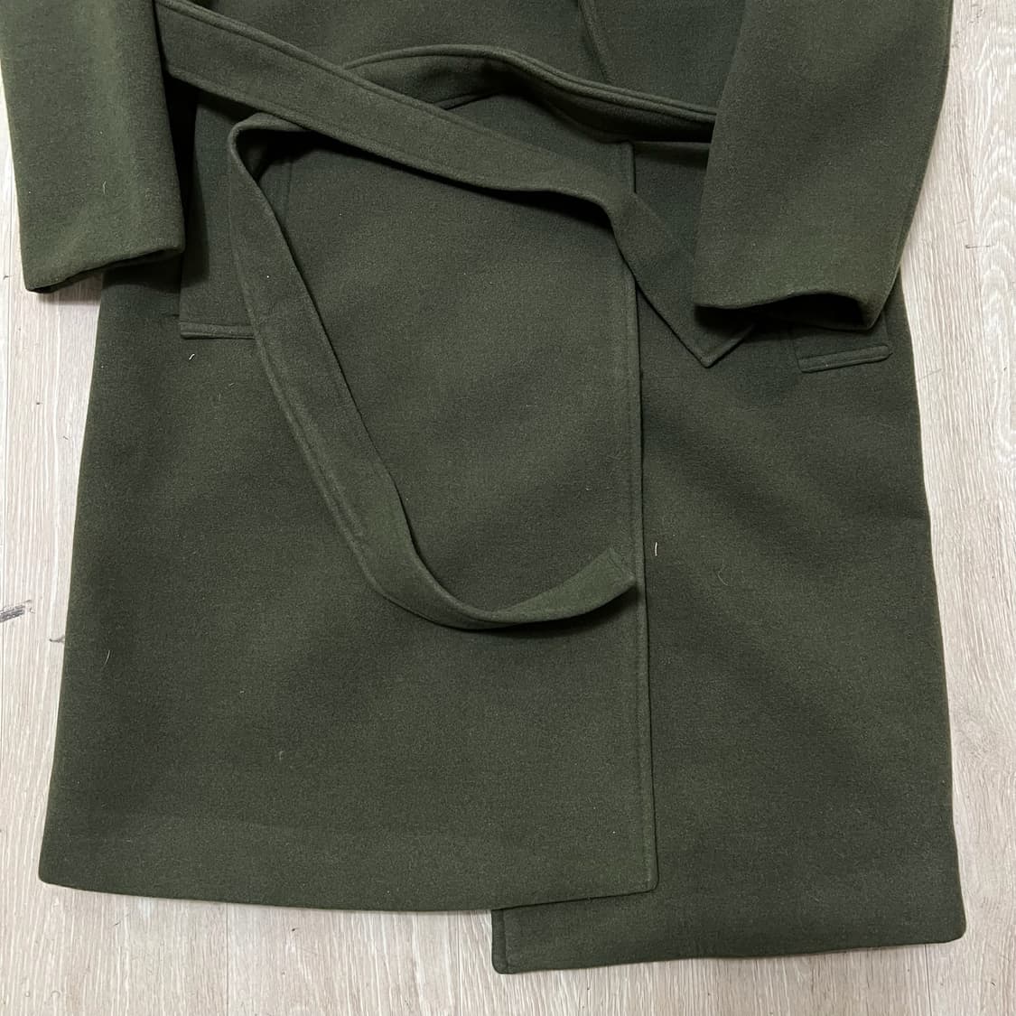 버킷리스트 남성 울 벨티드 트렌치코트 M/95  상품이미지3