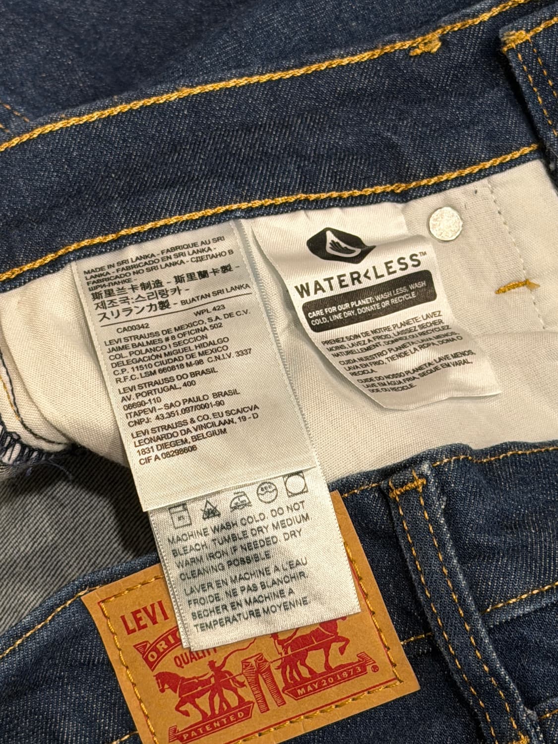 리바이스 데님 미디 스커트 27 상품이미지5