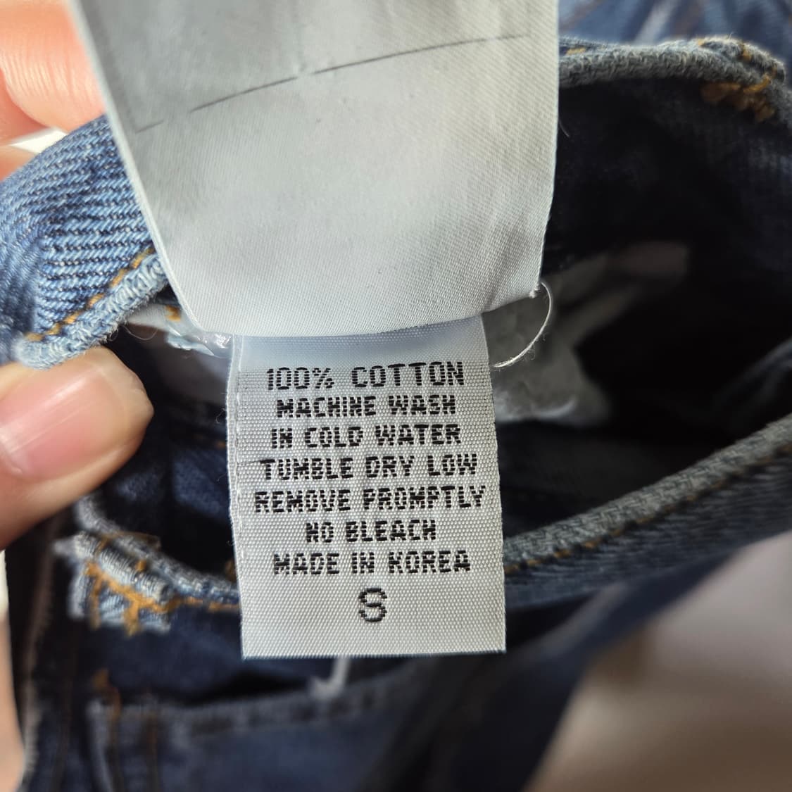 [Matin Kim] 마뗑킴 컷팅 루즈 데님팬츠 상품이미지5