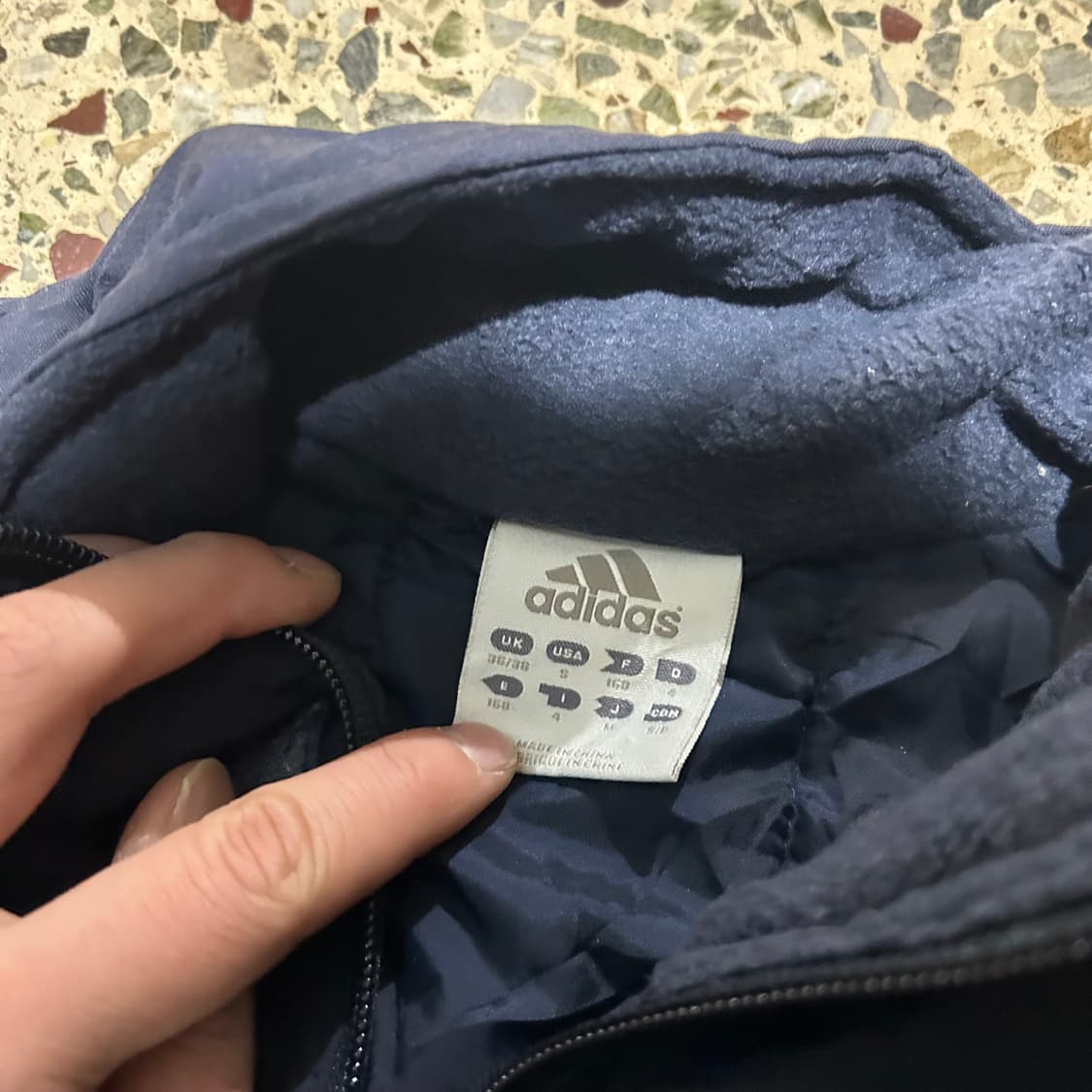 아디다스(ADIDAS) 90S 기모 바람막이 자켓 상품이미지5