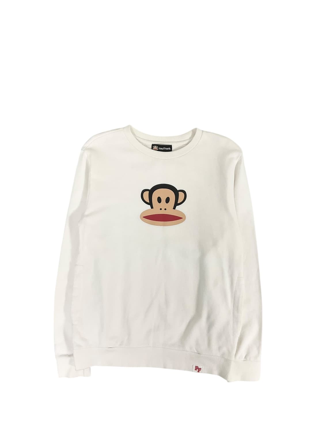 폴프랭크 화이트 맨투맨 (L) 상품이미지1