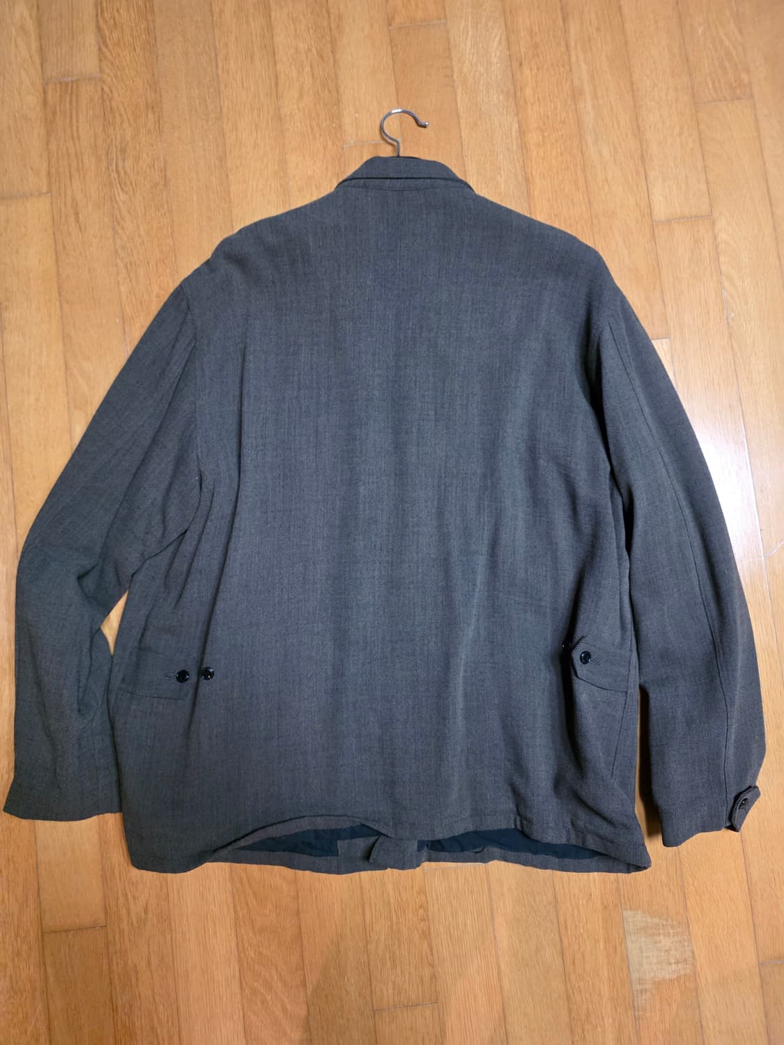 24ss 이얼즈어고 드릴 울 BDU 자켓 3(L) 판매 상품이미지2