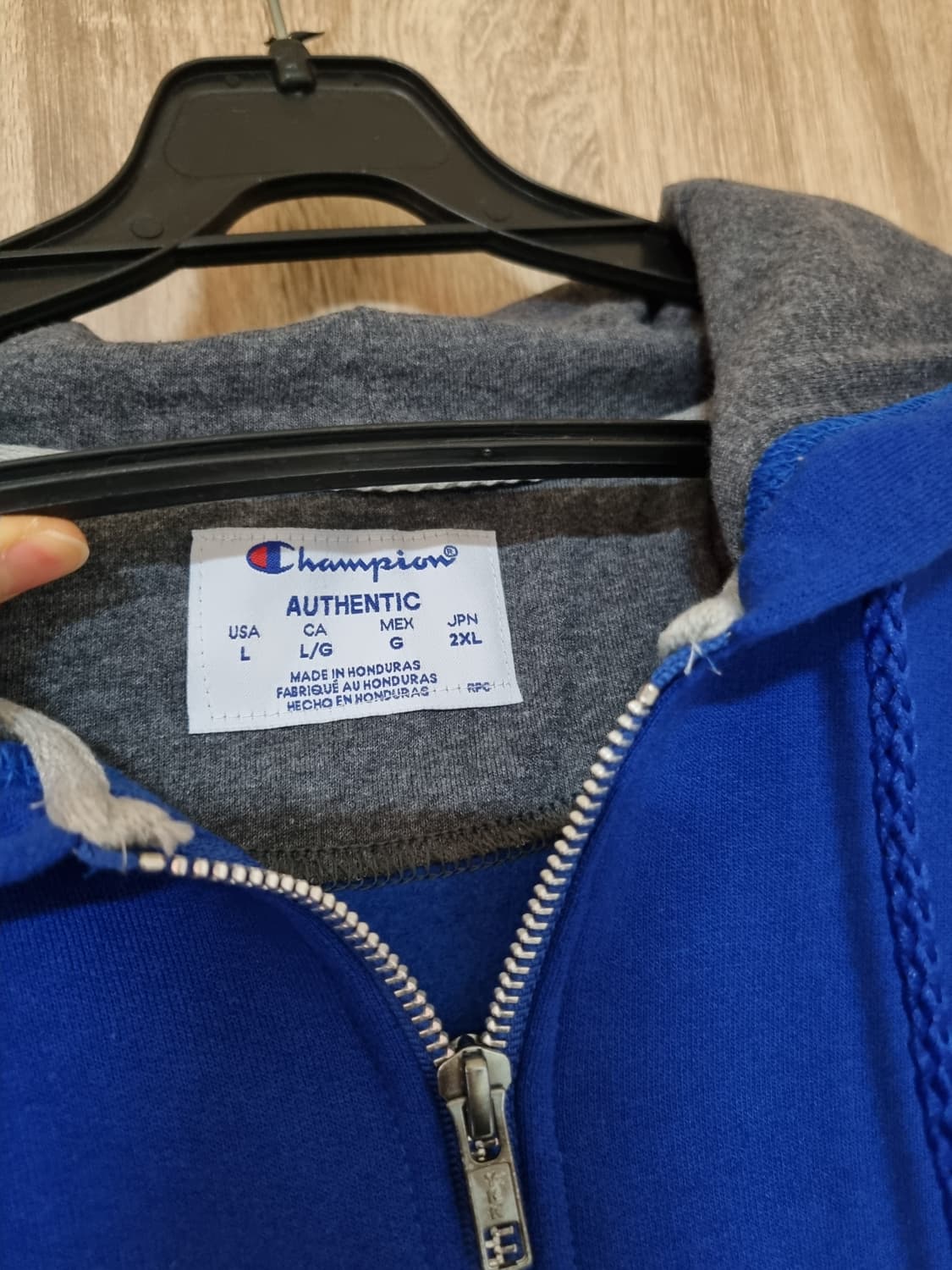 챔피온 반집업 후드티 상품이미지2