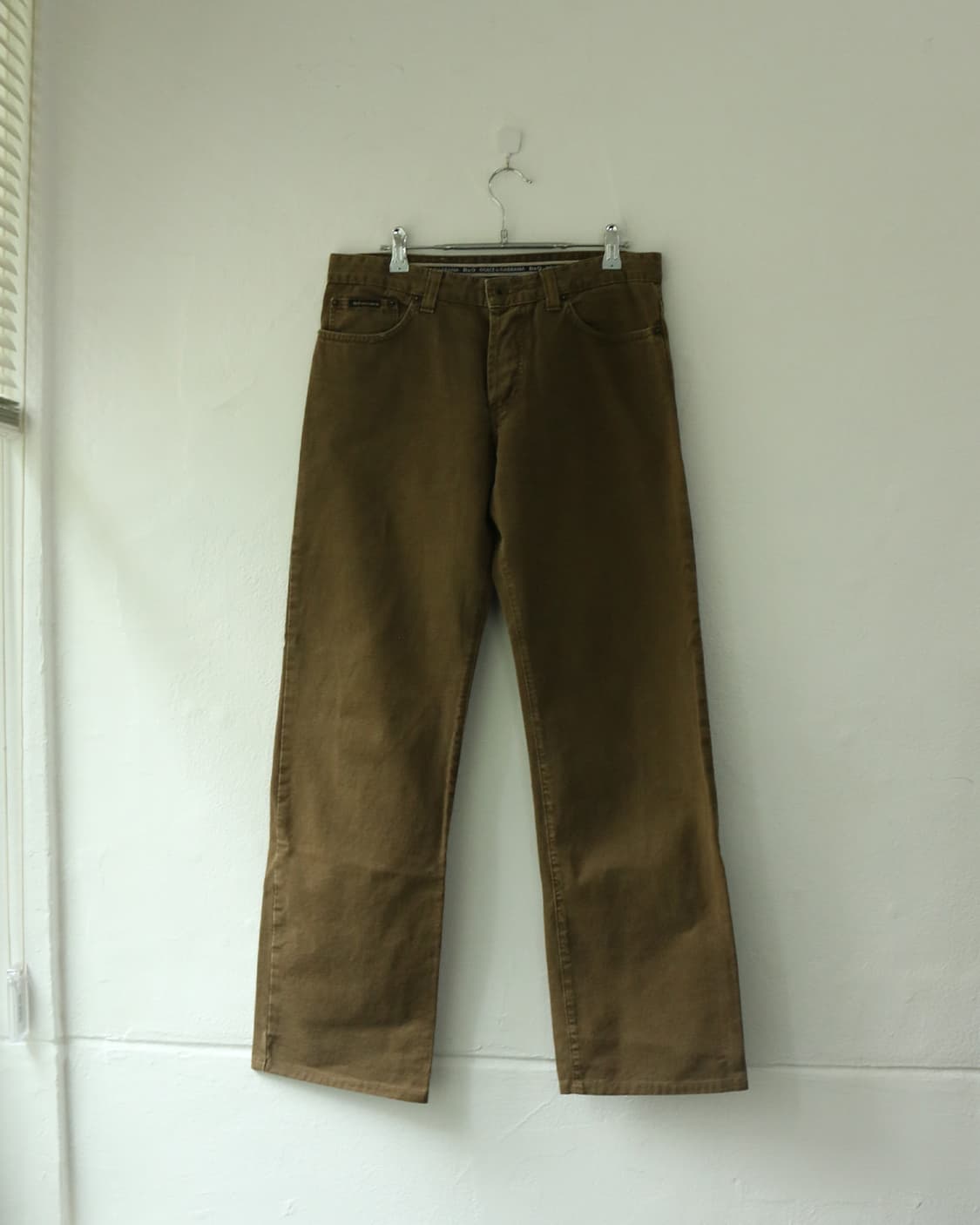 돌체 앤 가바나 스트레이트 코튼 팬츠 상품이미지1