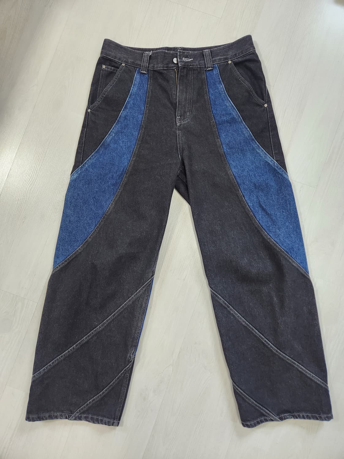 ADD 토네이도 와이드 데님 팬츠 상품이미지1