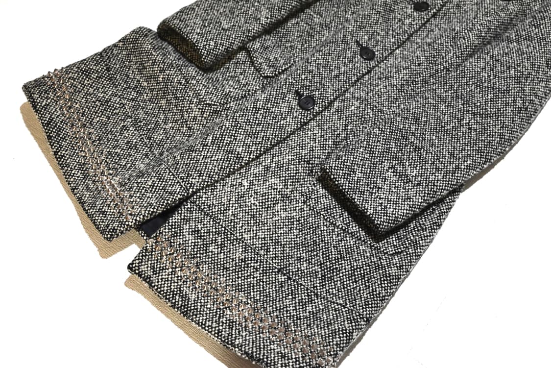 Miu miu 05FW studded tweed coat 상품이미지2