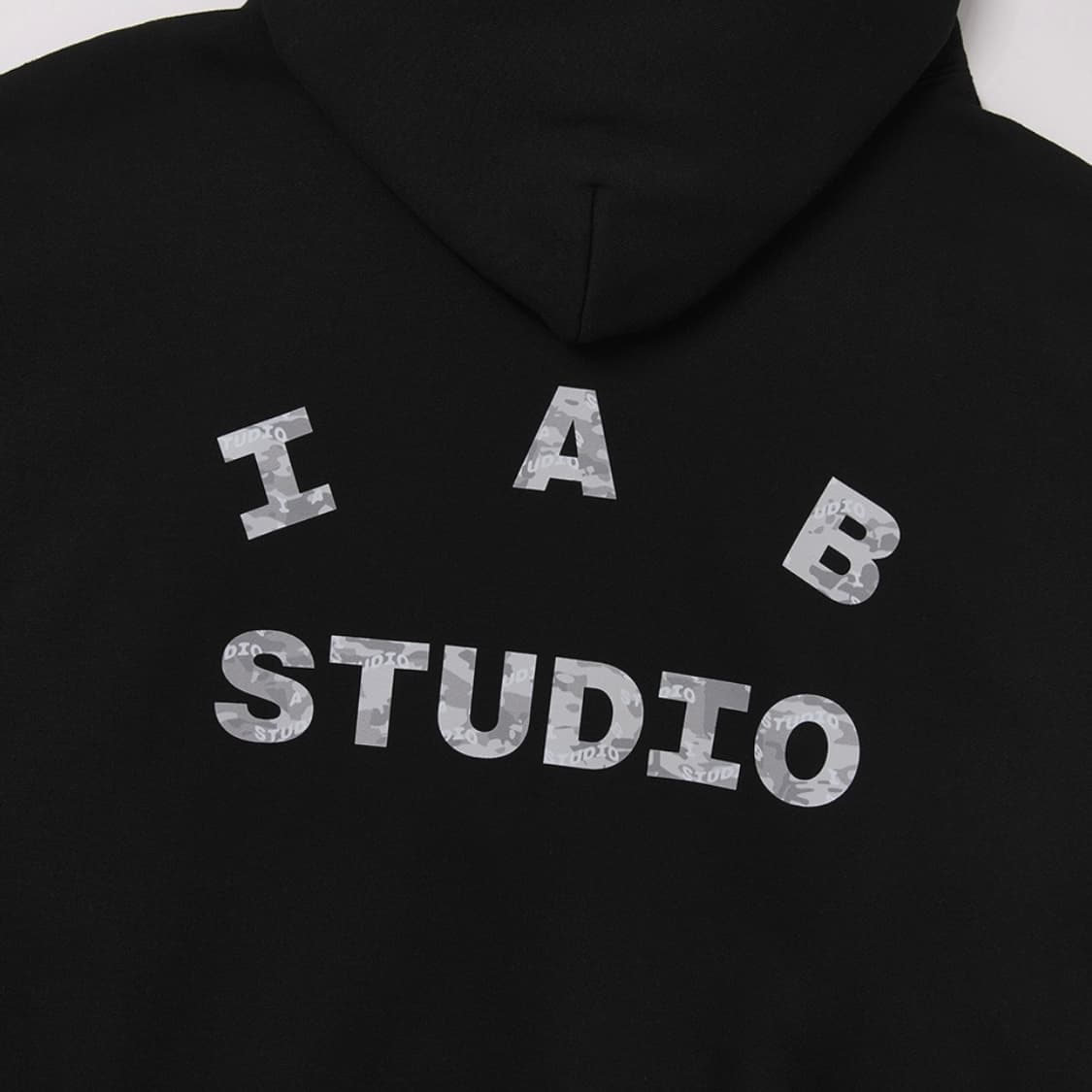 아이앱 스튜디오 후드 카모 블랙 상품이미지3