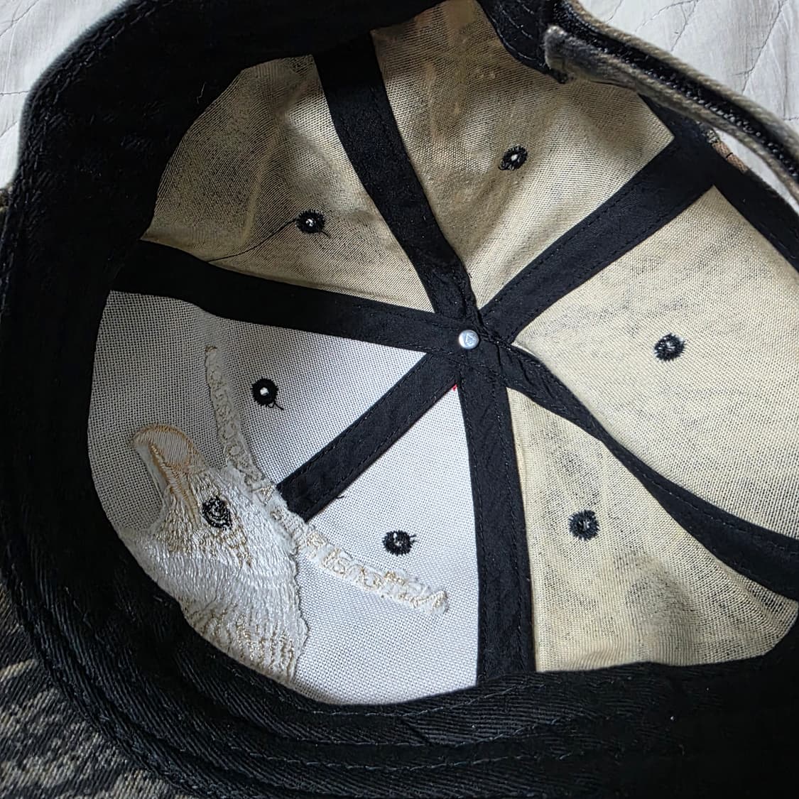 [OS] 빈티지 NRA 골든이글 6패널 볼캡 리얼트리 상품이미지5