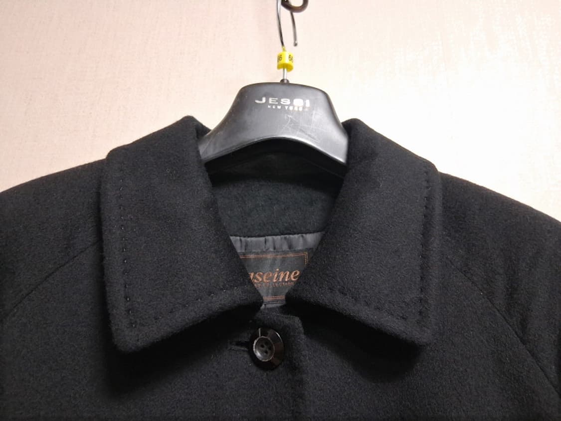 Laseine 100% 퓨어캐시미어롱코트 블랙 여성 77까지
 상품이미지5