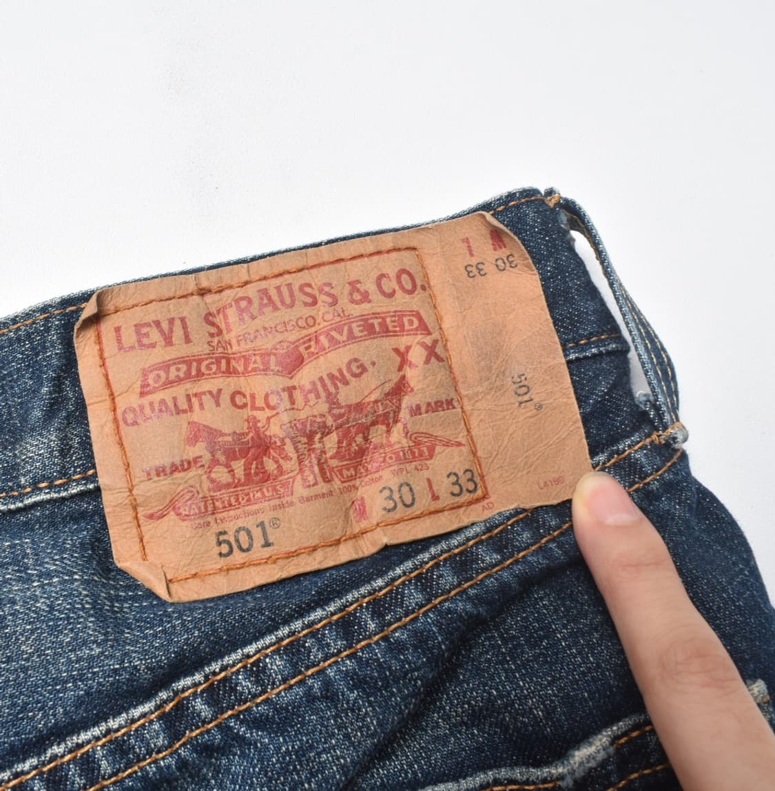 00S 빈티지 리바이스 501 청바지 데님팬츠 N0657 상품이미지2