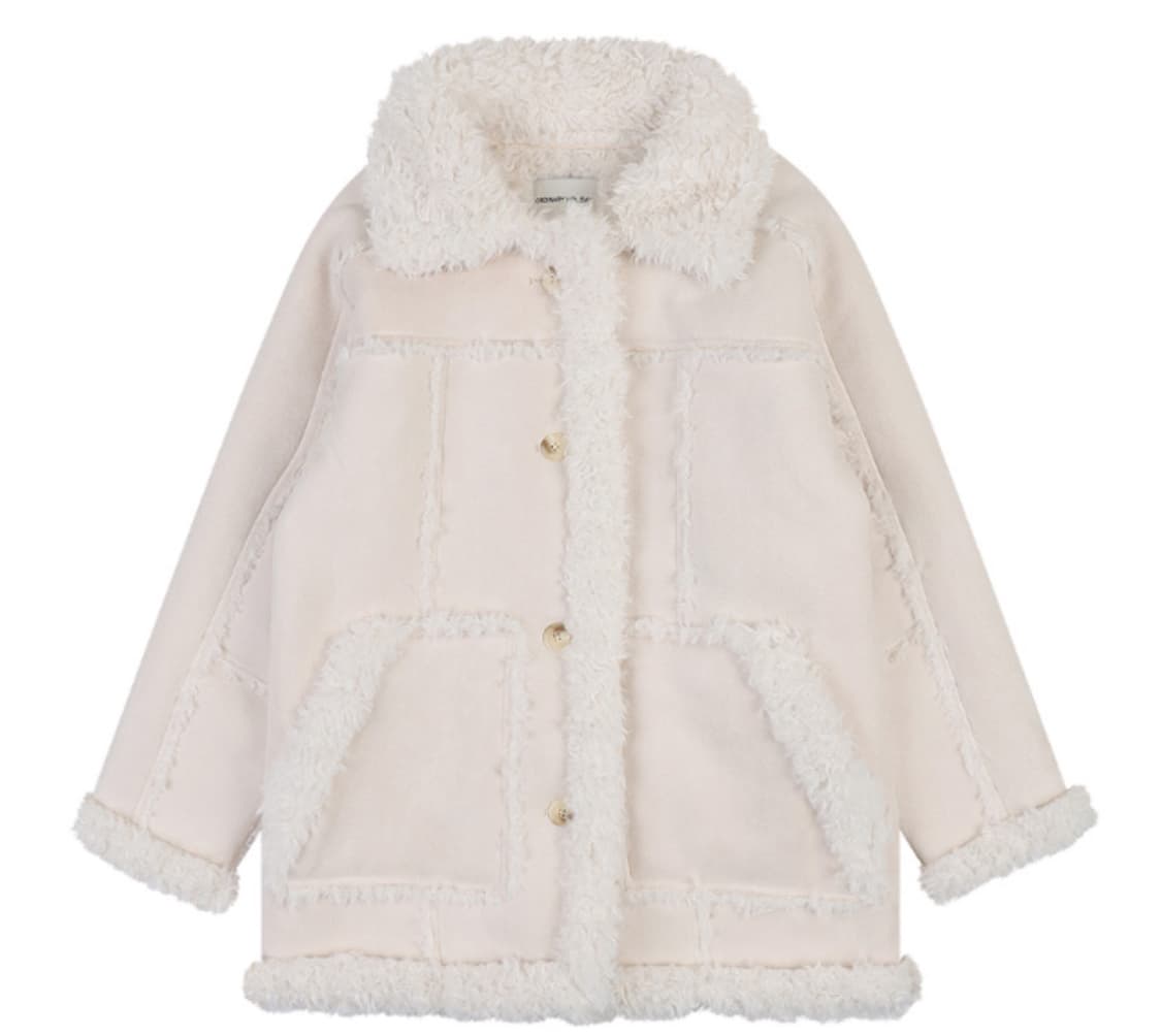 [구해요] 오디너리홀리데이 SHEARLING SINGLE COAT 상품이미지1