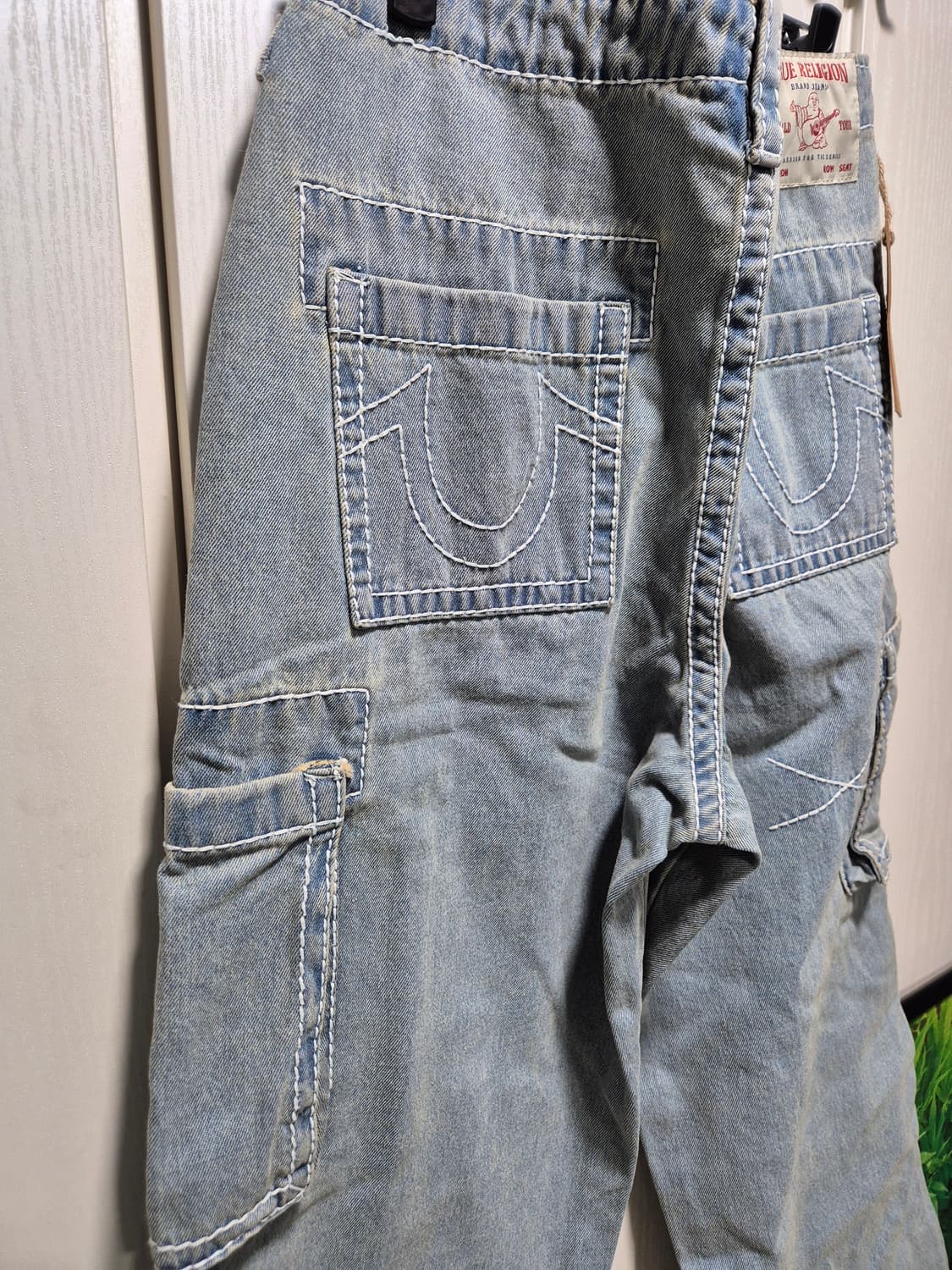 (타임세일)(새상품)트루릴리젼 카고 데님 팬츠L 상품이미지9