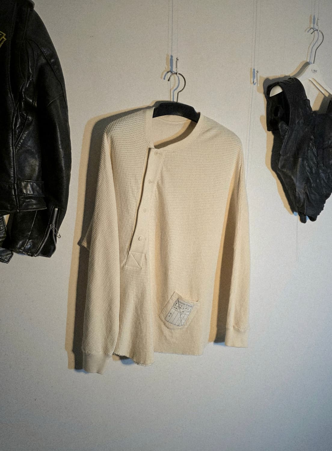 Soshiotsuki waffle pullover 상품이미지2