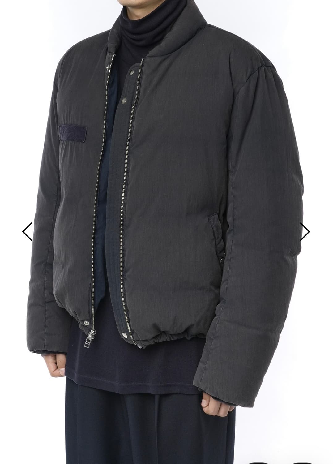 이얼즈어고 푸퍼 자켓 다운(패딩) 다크 네이비 판매 상품이미지2