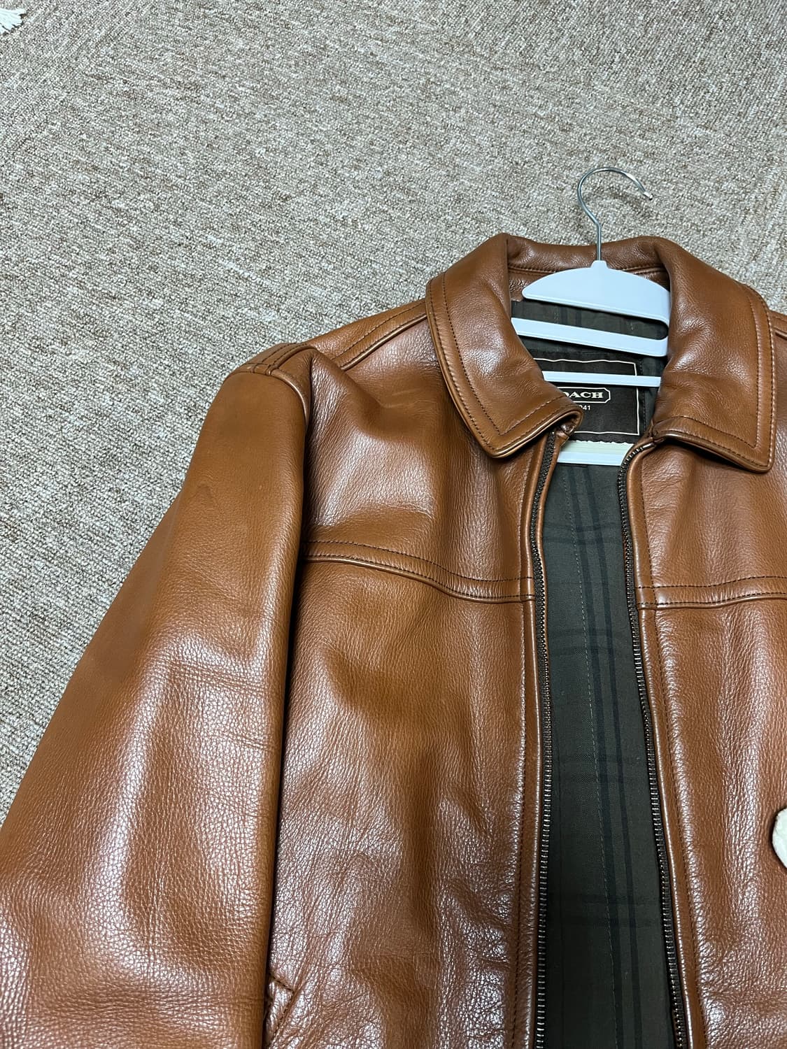 Coach leather JK 상품이미지2