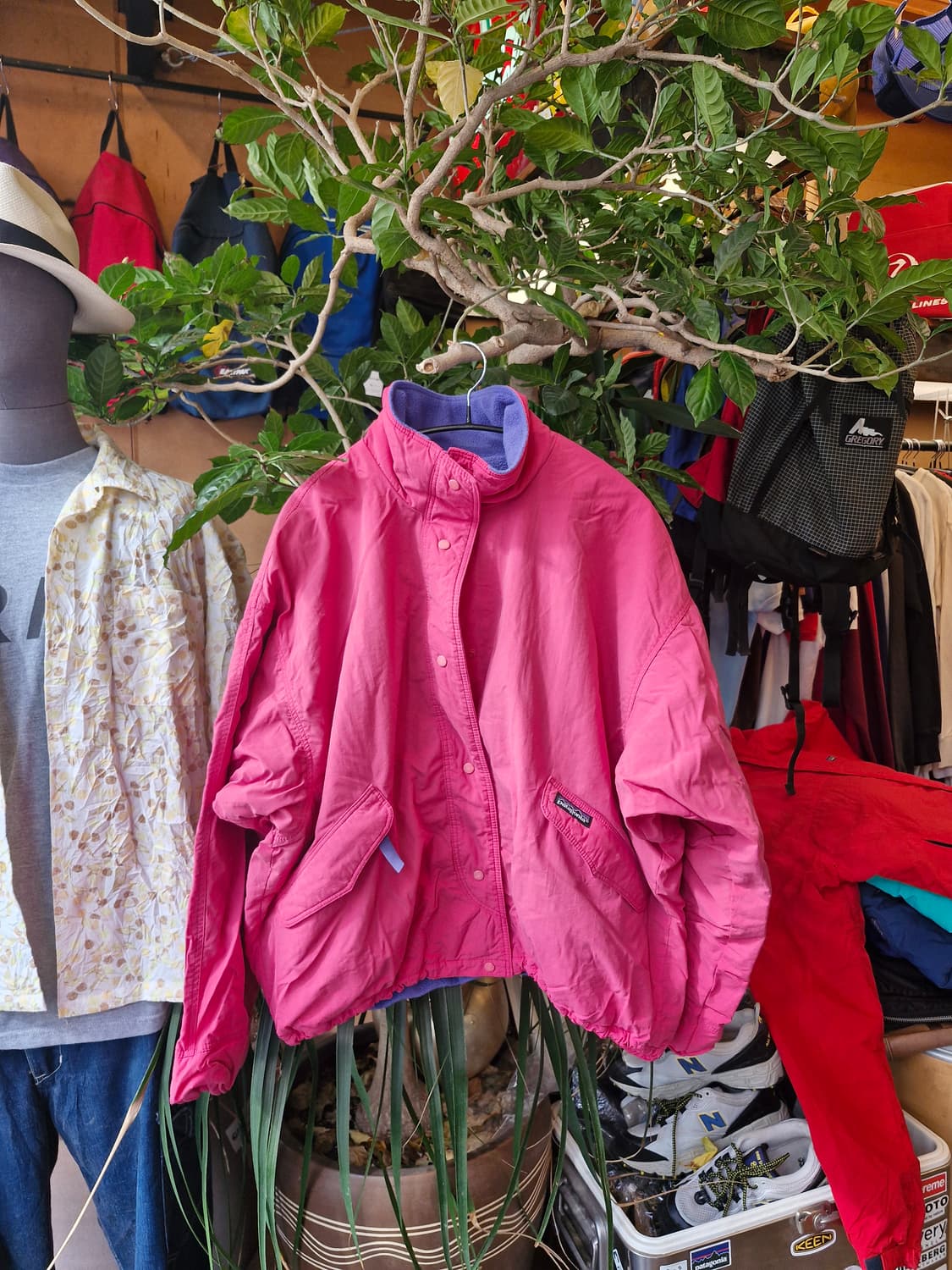 Z-482 파타고니아 캐플린 쉘드 신칠라 봄버 웜업 자켓  상품이미지1